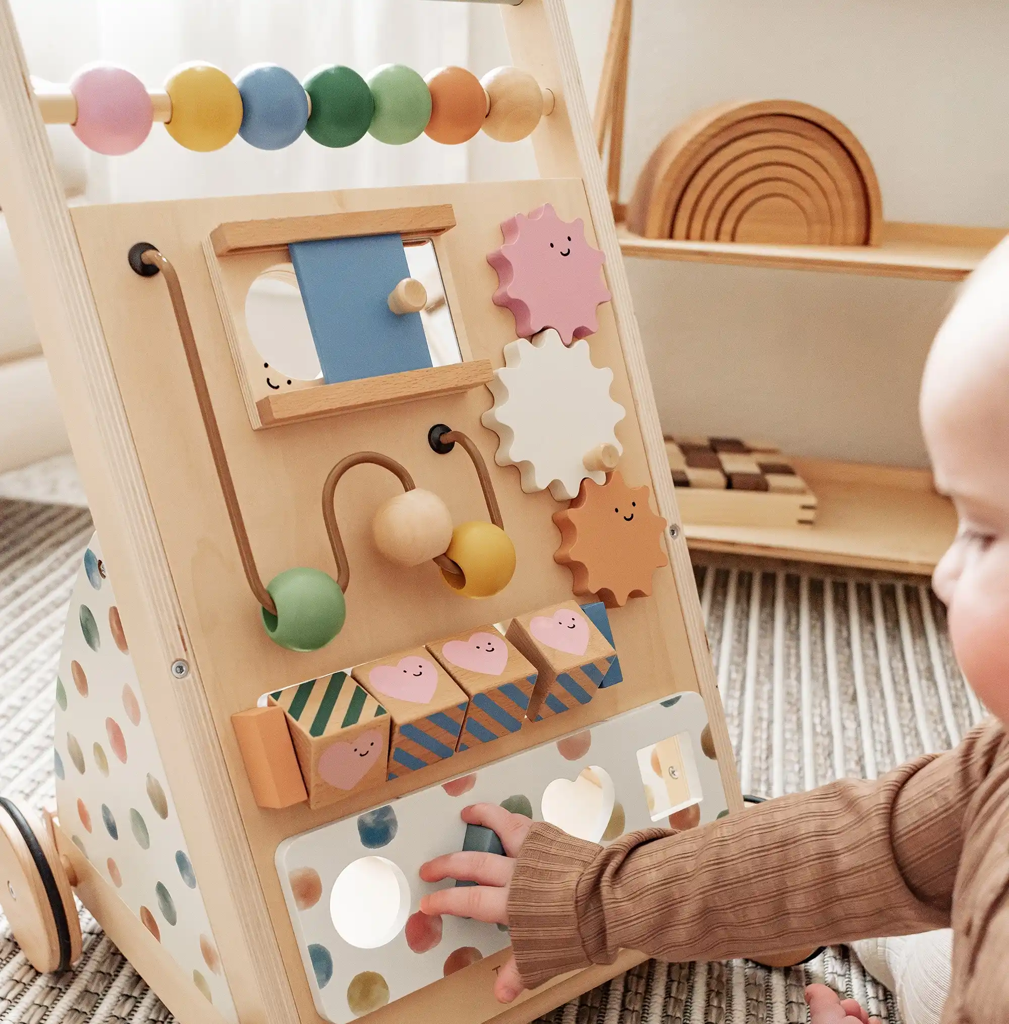 Complete Development Playset — Baby Walker + Activity Cube - Image 5