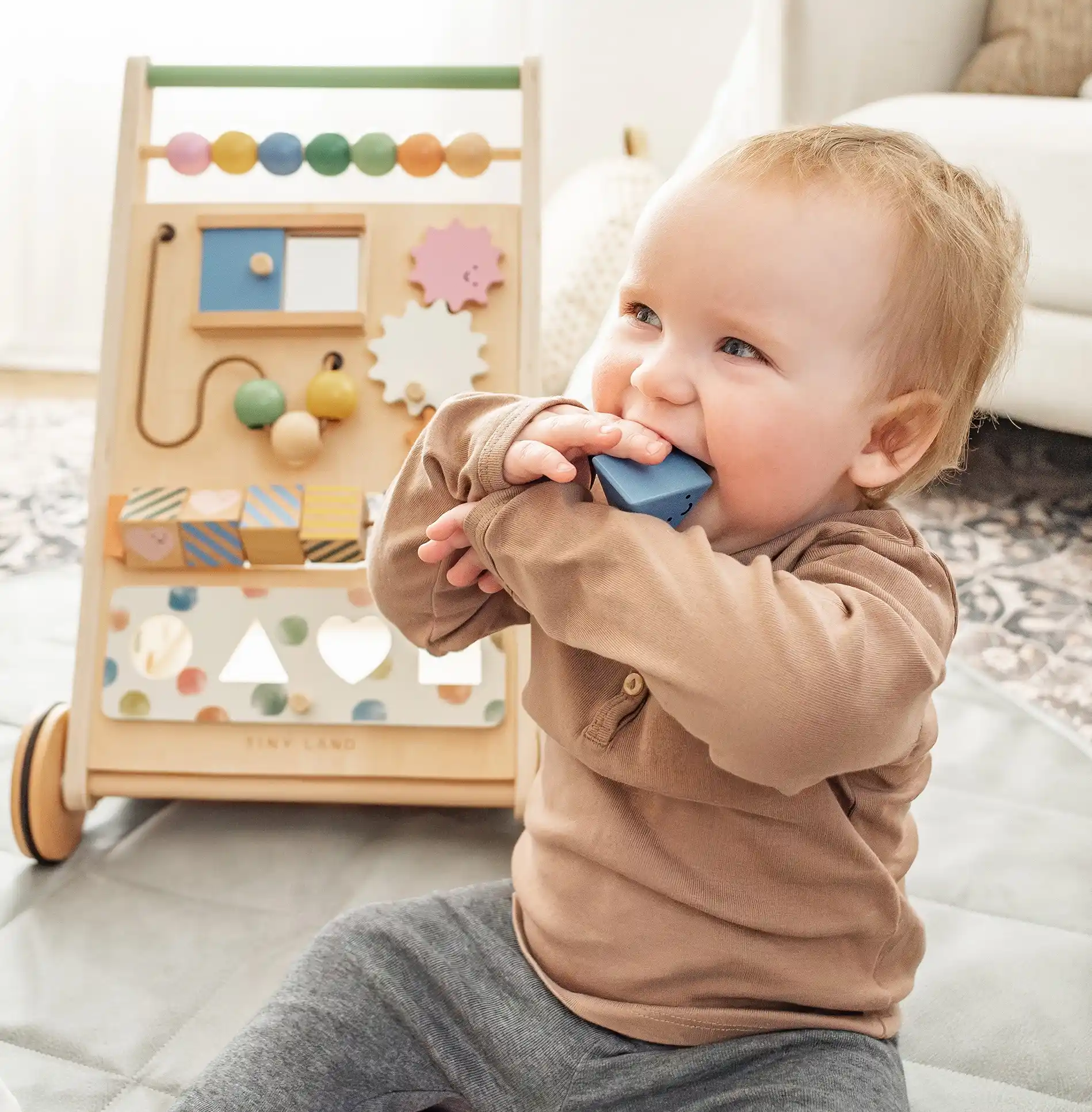 Complete Development Playset — Baby Walker + Activity Cube - Image 6