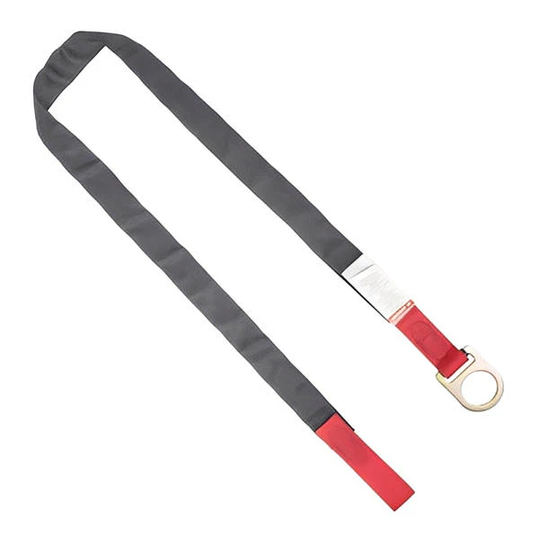 Concrete Embed Anchor Straps with Protective Sleeve - 1 D-Ring - 1 Loop - All Sizes