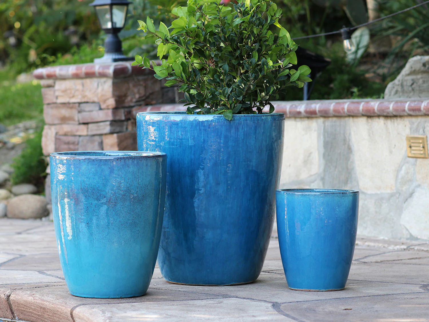 Cone Planter - Set of 3 (Glazed) By Plantatorem - Image 5