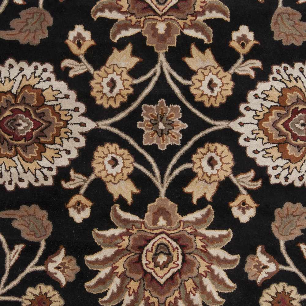 Conesus 1053 Hand Tufted Black Wool Rug - Image 5