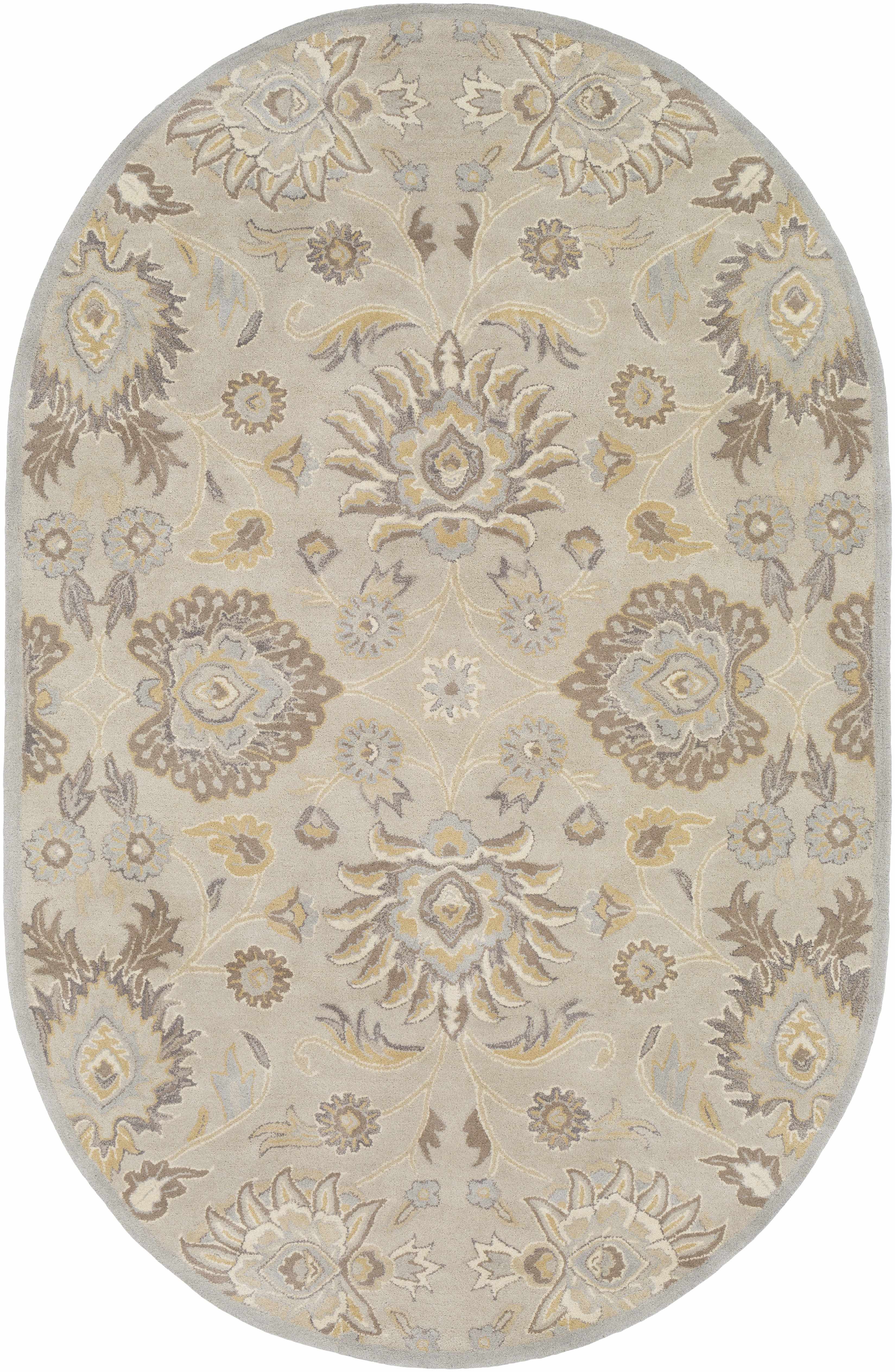 Conesus 1192 Hand Tufted Ivory&Taupe Wool Rug - Image 14
