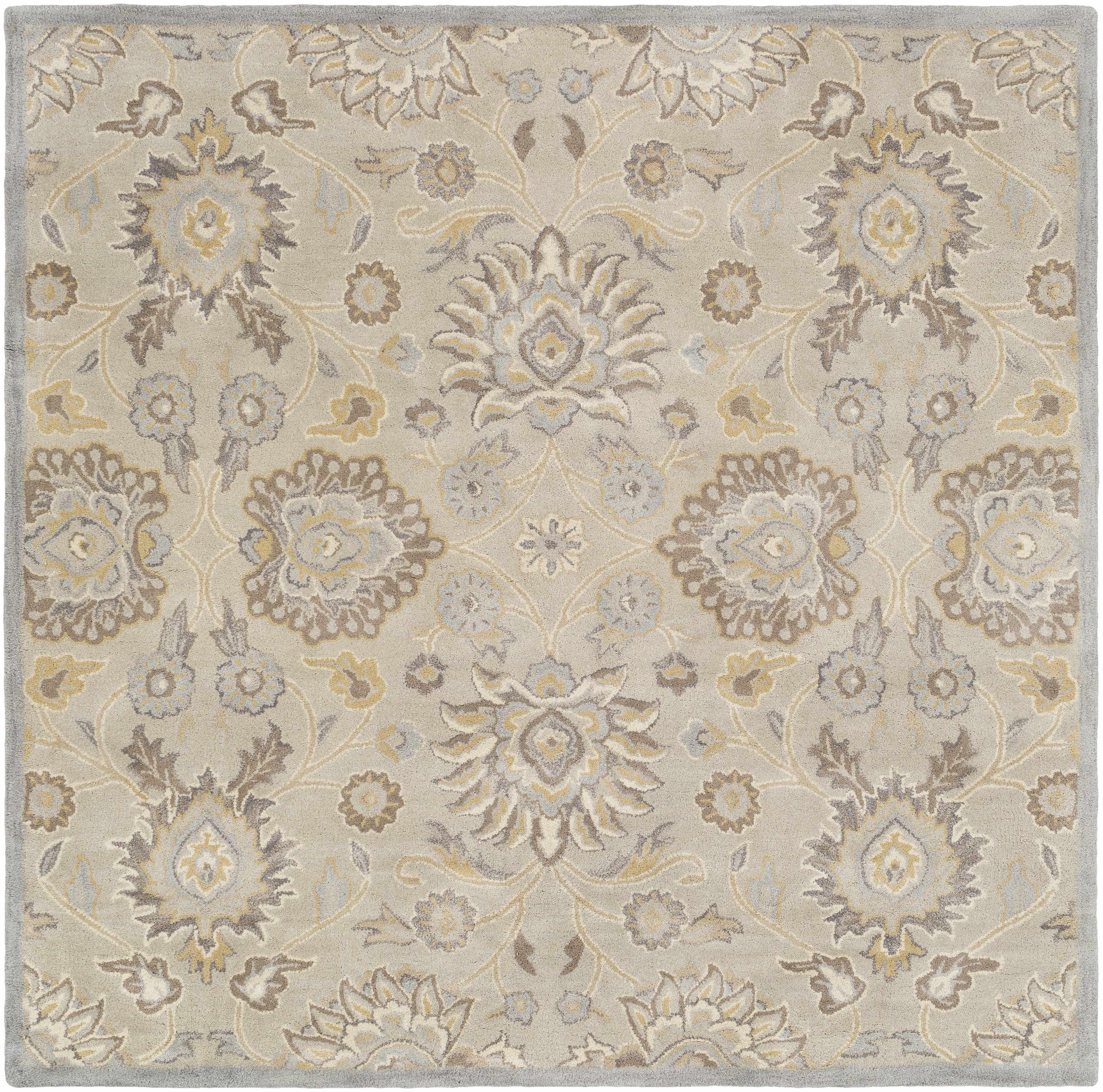 Conesus 1192 Hand Tufted Ivory&Taupe Wool Rug - Image 16