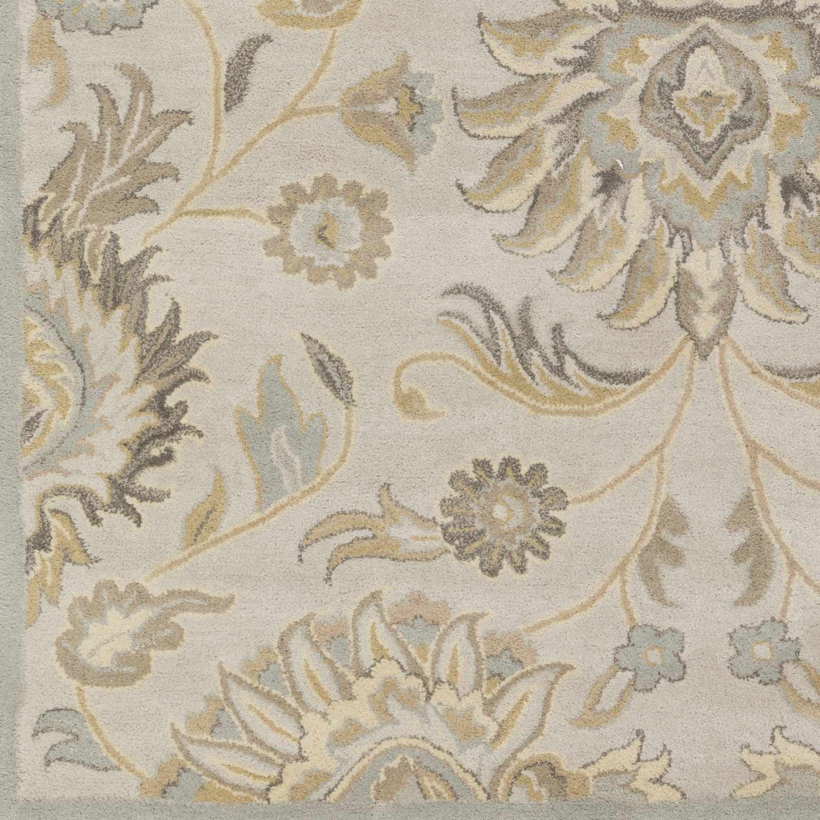 Conesus 1192 Hand Tufted Ivory&Taupe Wool Rug - Image 7