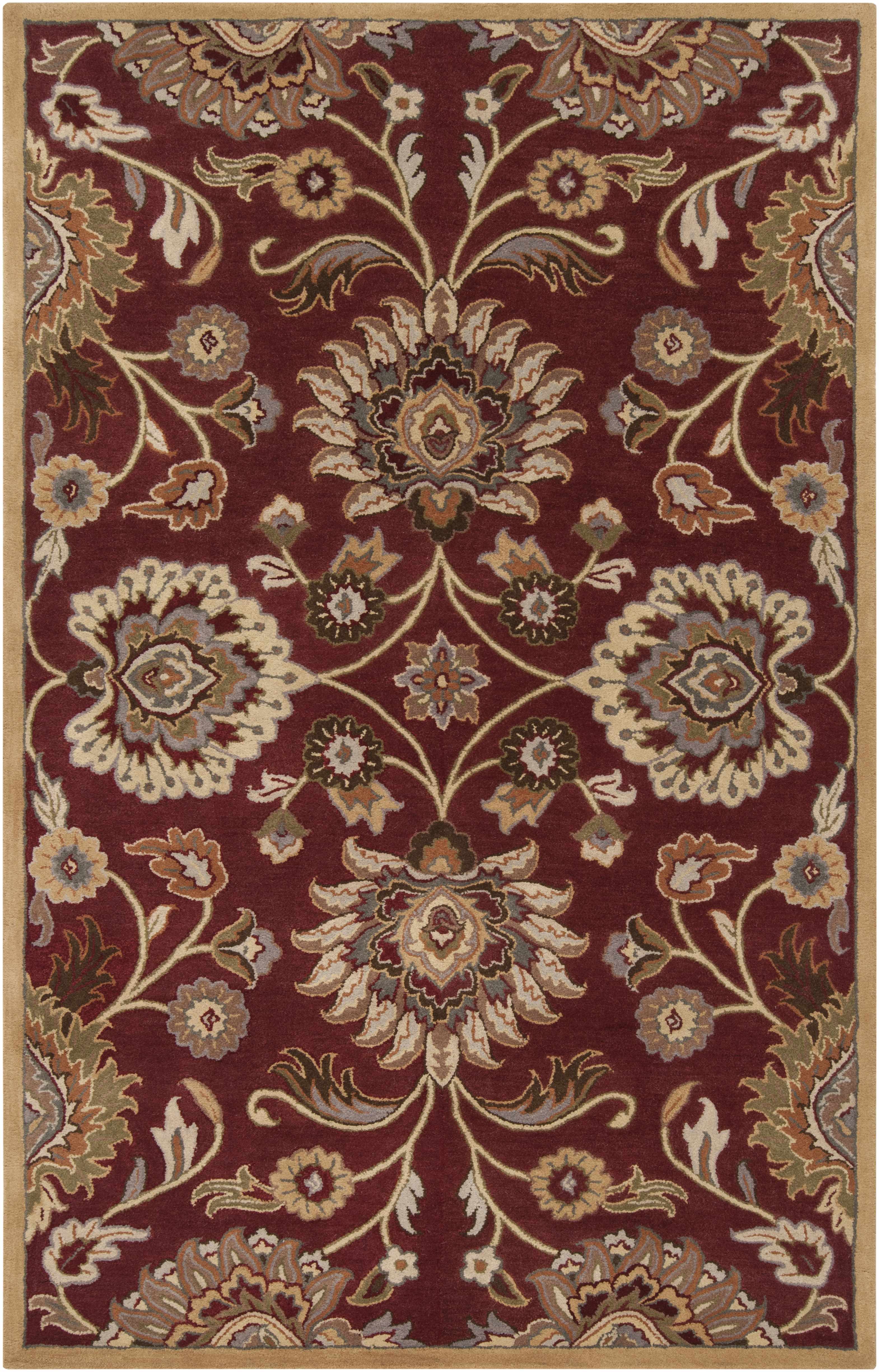 Conesus Red 1061 Hand Tufted Wool Rug - Image 14