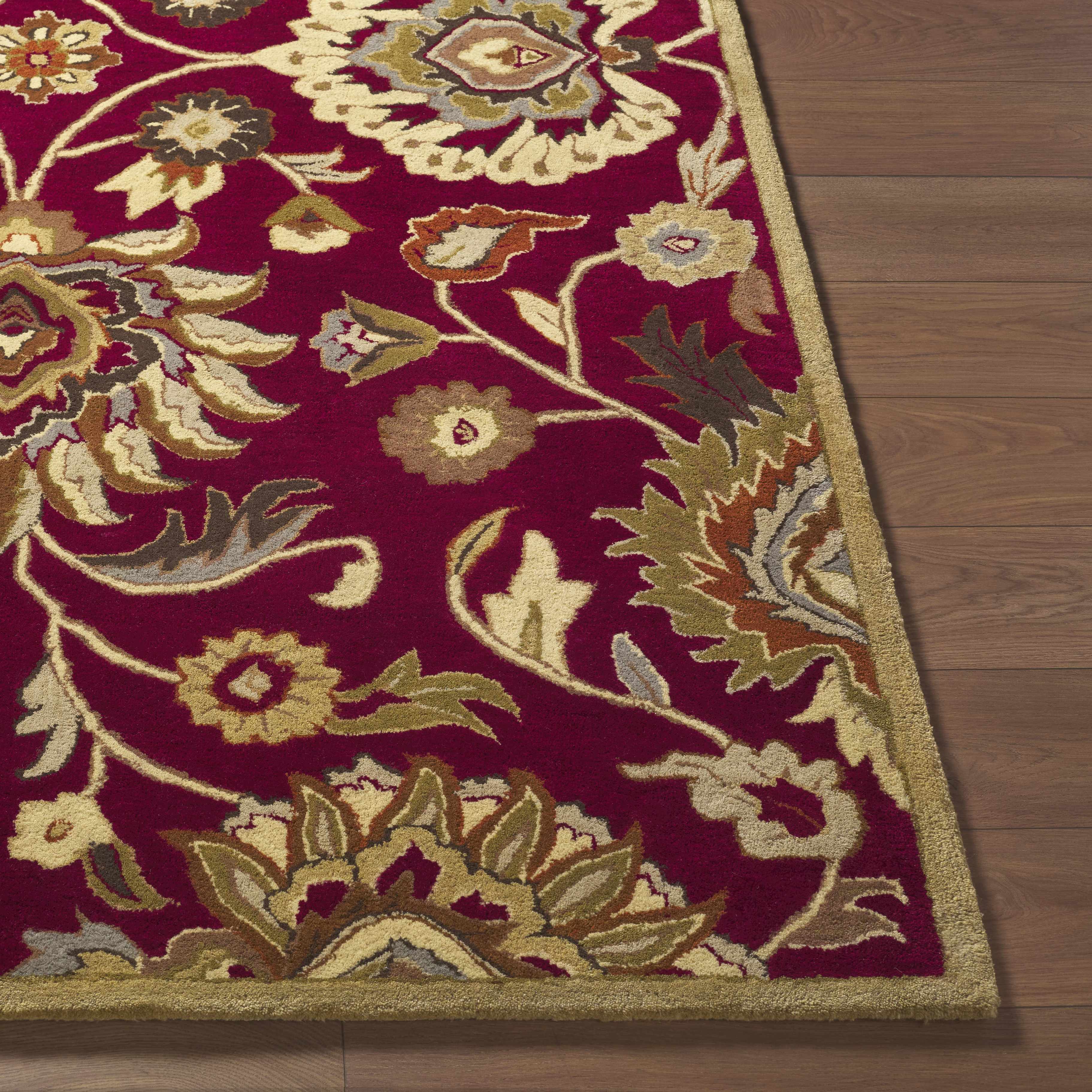 Conesus Red 1061 Hand Tufted Wool Rug - Image 15
