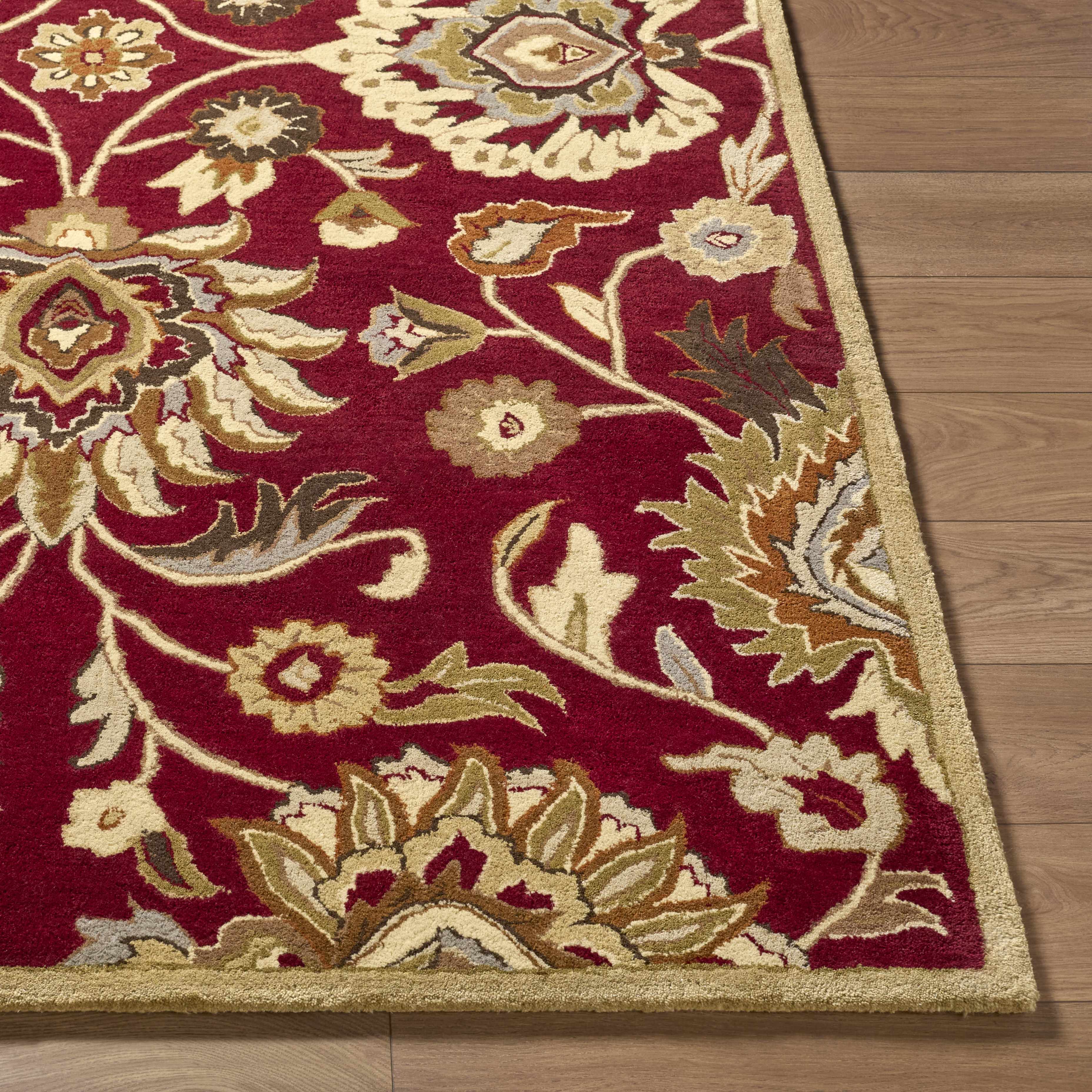 Conesus Red 1061 Hand Tufted Wool Rug - Image 22