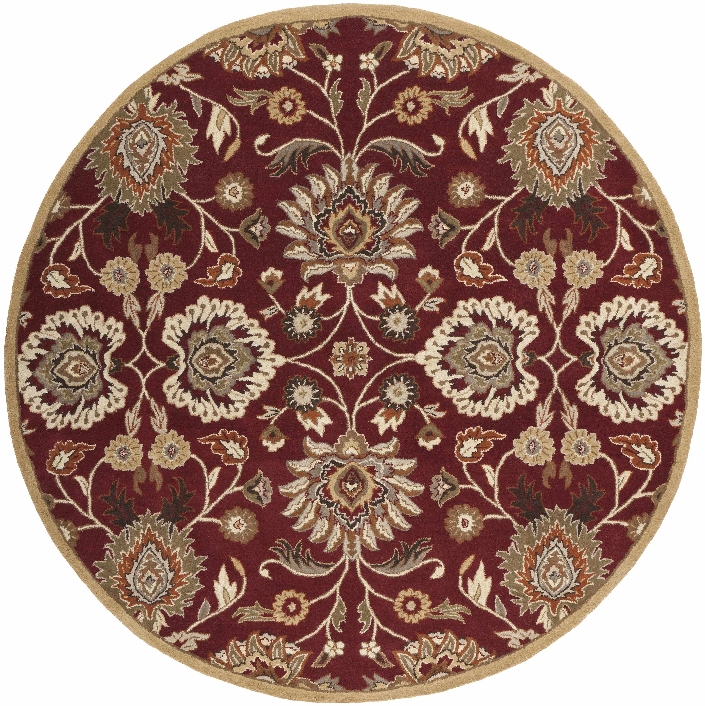 Conesus Red 1061 Hand Tufted Wool Rug - Image 7