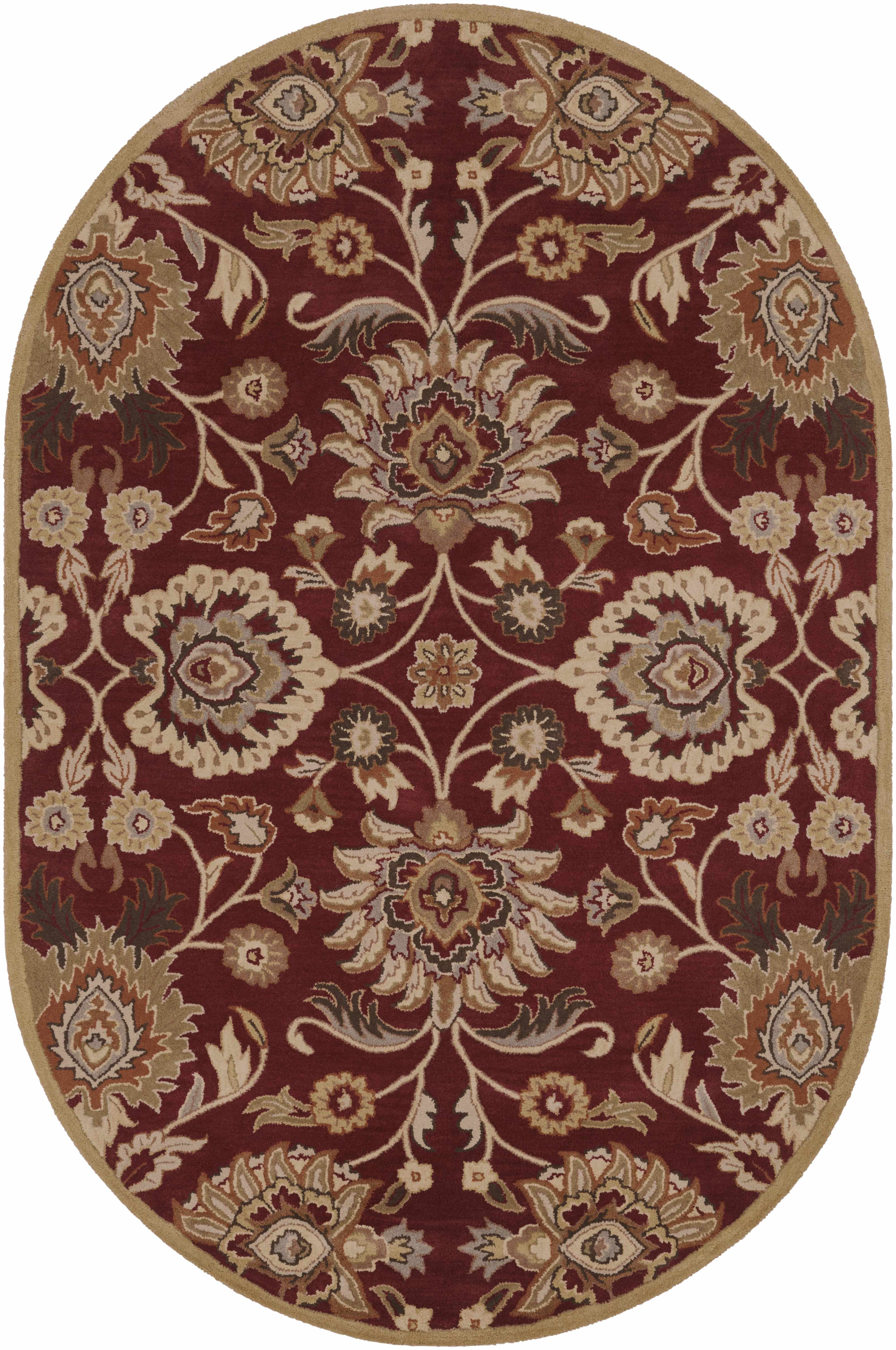 Conesus Red 1061 Hand Tufted Wool Rug - Image 9