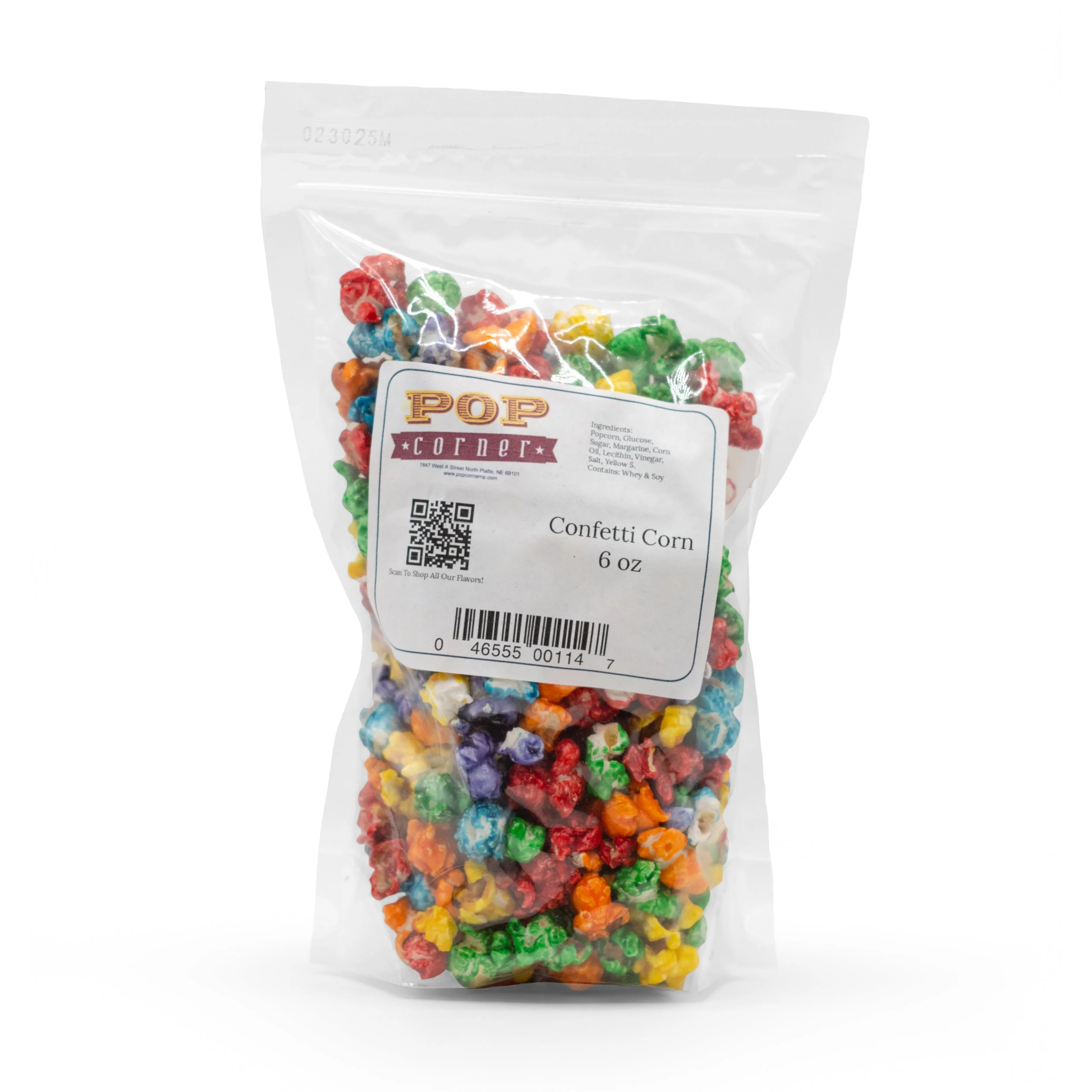 Confetti Popcorn | Pack of 2 | 6 oz | Pop Corner - Image 2