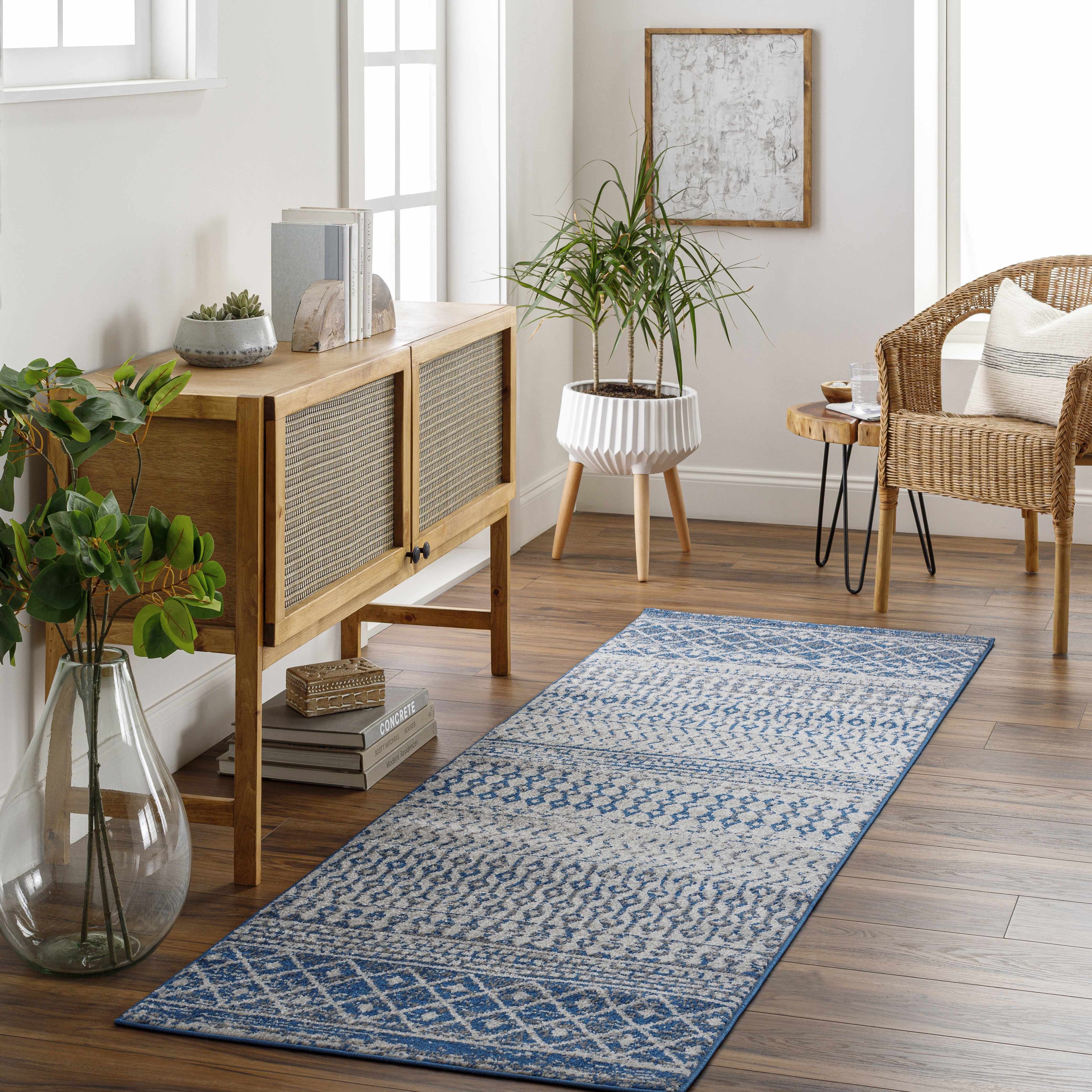 Constantin Blue Area Rug - Clearance - Image 3