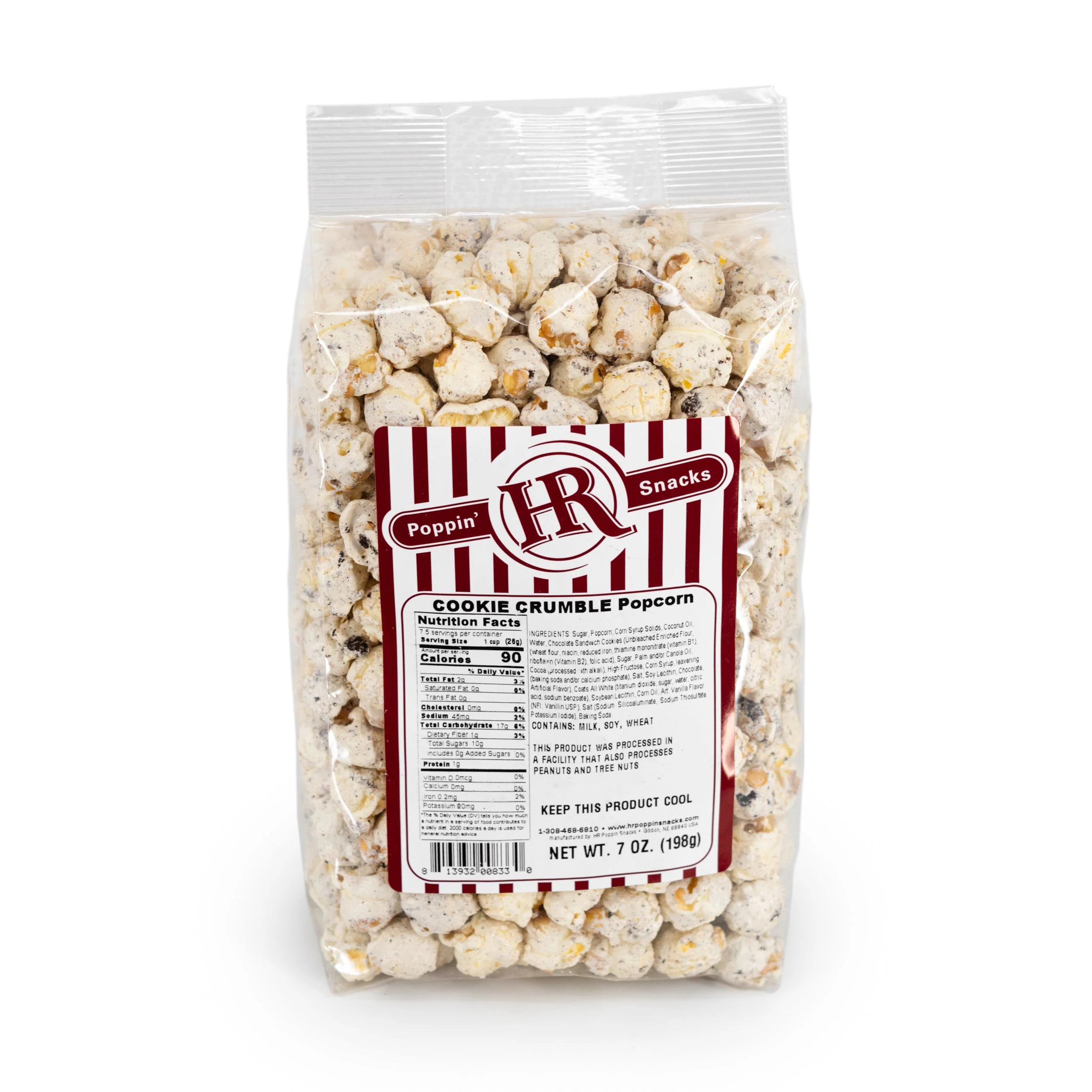 Cookie Crumble Popcorn | 7 oz | Pack of 2 | HR Poppin' Snacks - Image 2