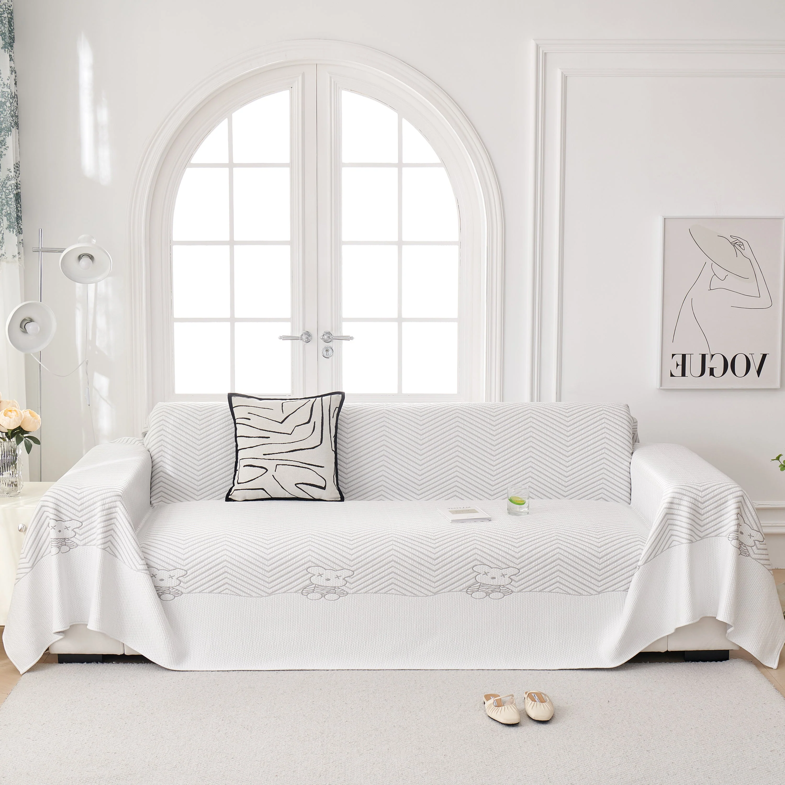 Cool Summer Blanket for Couches Soft Comfy Lightweight Cooling Sofa Blankets Cover - Image 14