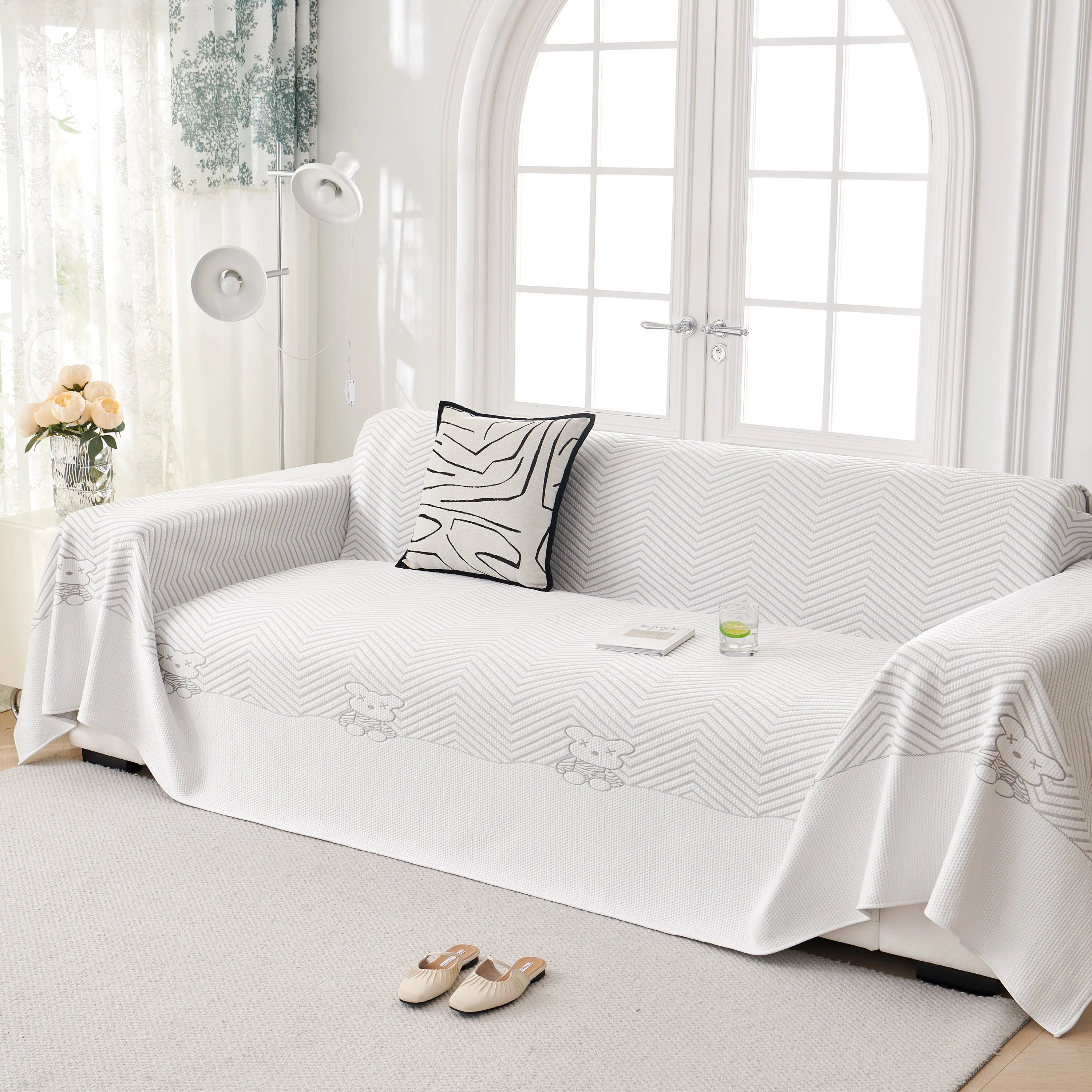Cool Summer Blanket for Couches Soft Comfy Lightweight Cooling Sofa Blankets Cover - Image 16