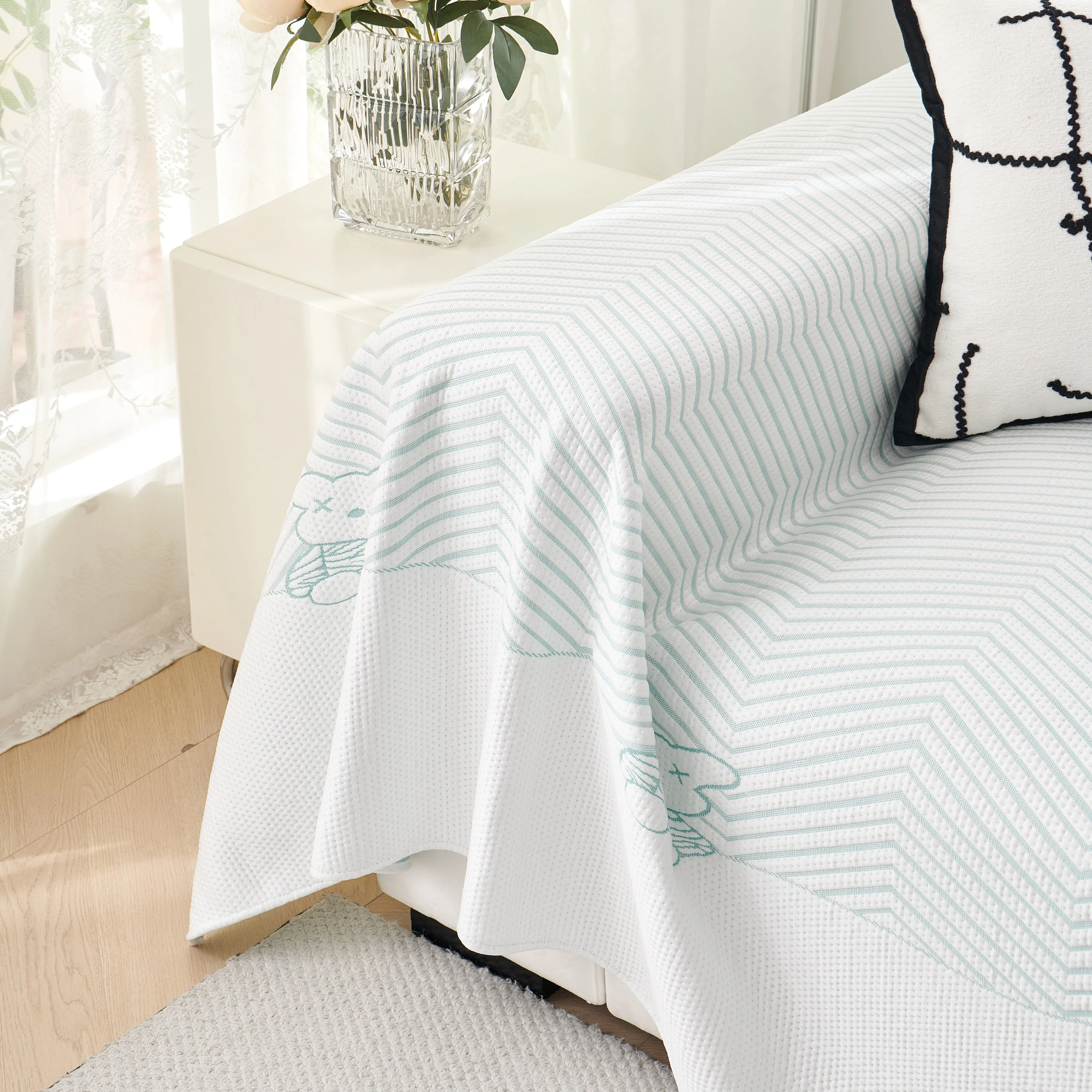 Cool Summer Blanket for Couches Soft Comfy Lightweight Cooling Sofa Blankets Cover - Image 28
