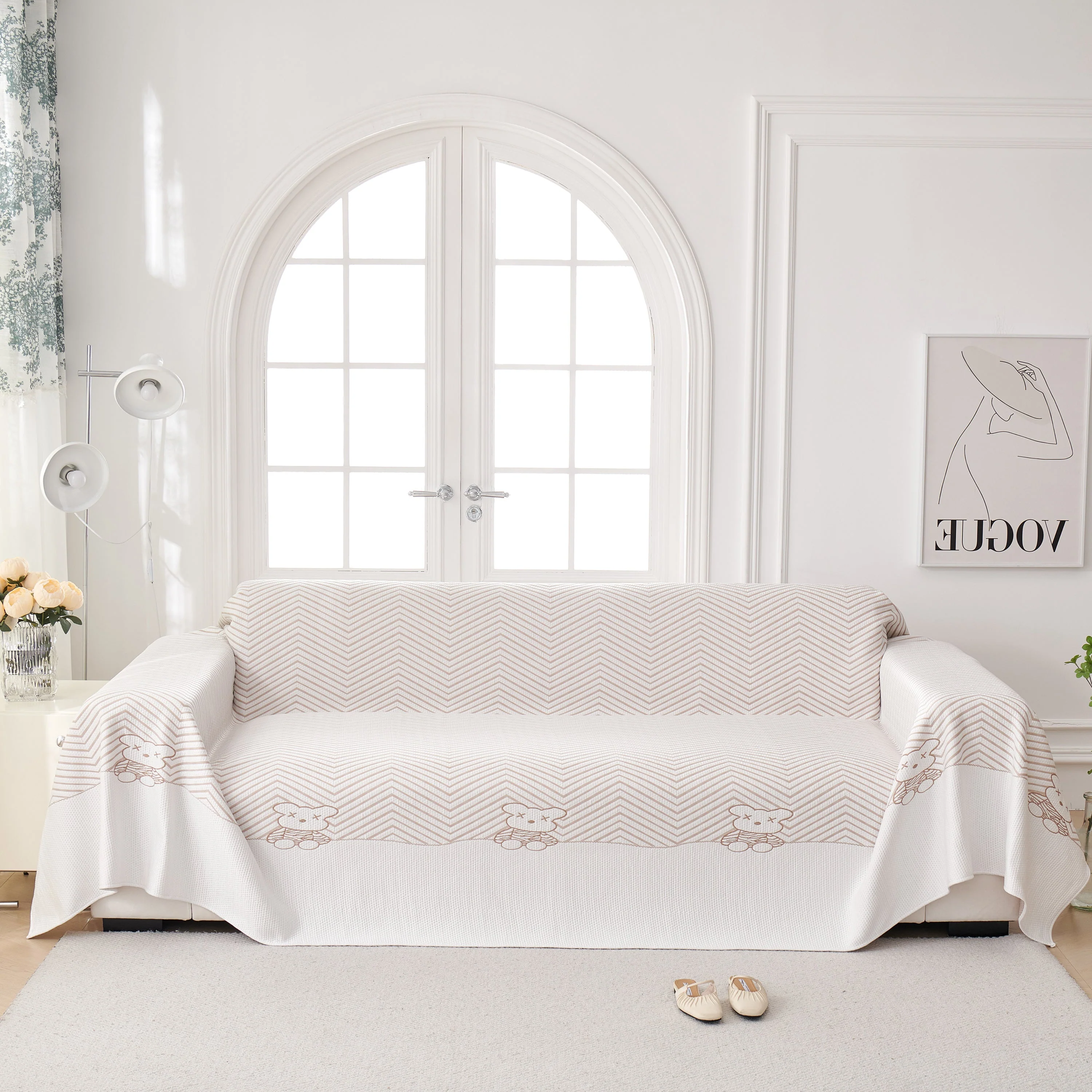 Cool Summer Blanket for Couches Soft Comfy Lightweight Cooling Sofa Blankets Cover - Image 35