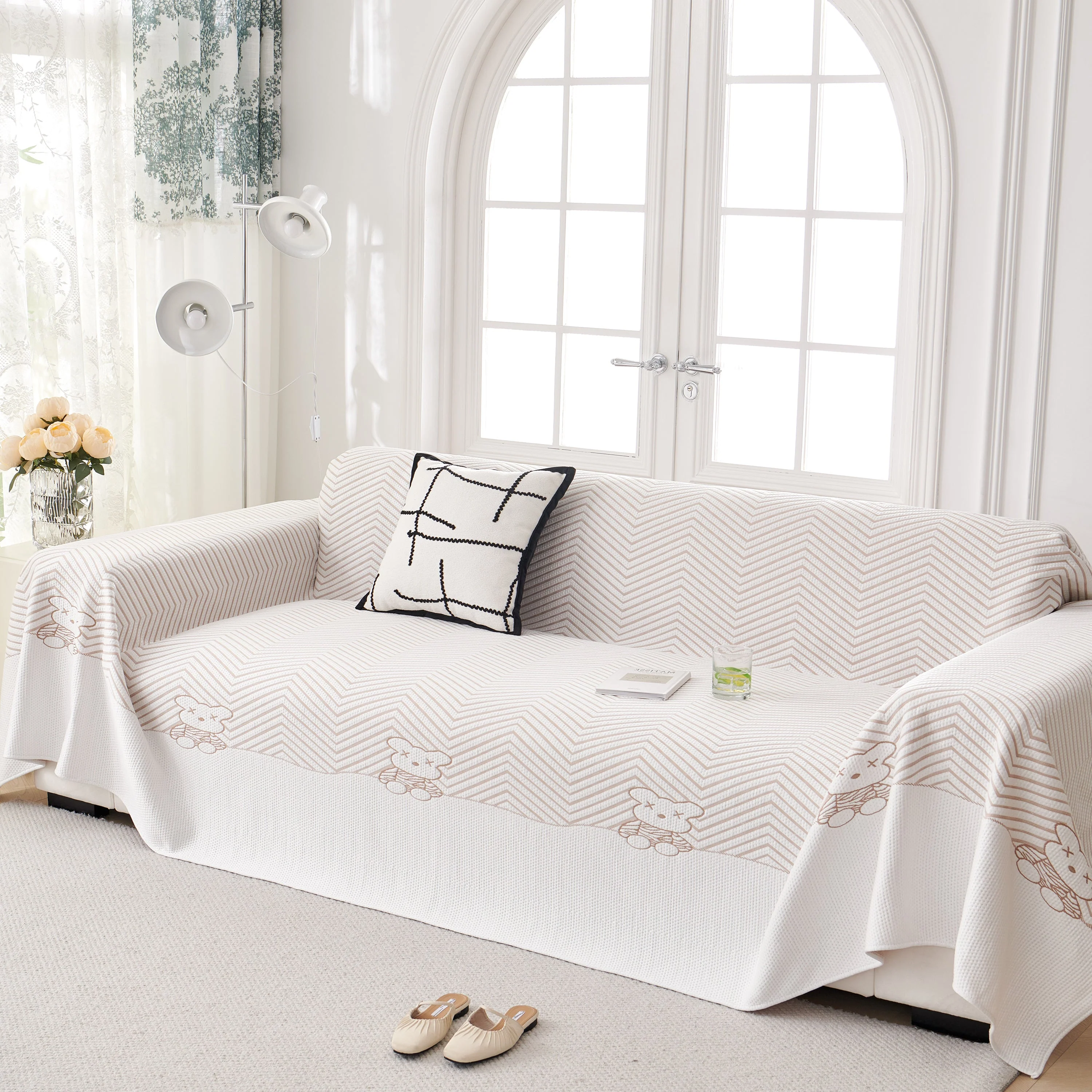 Cool Summer Blanket for Couches Soft Comfy Lightweight Cooling Sofa Blankets Cover - Image 36