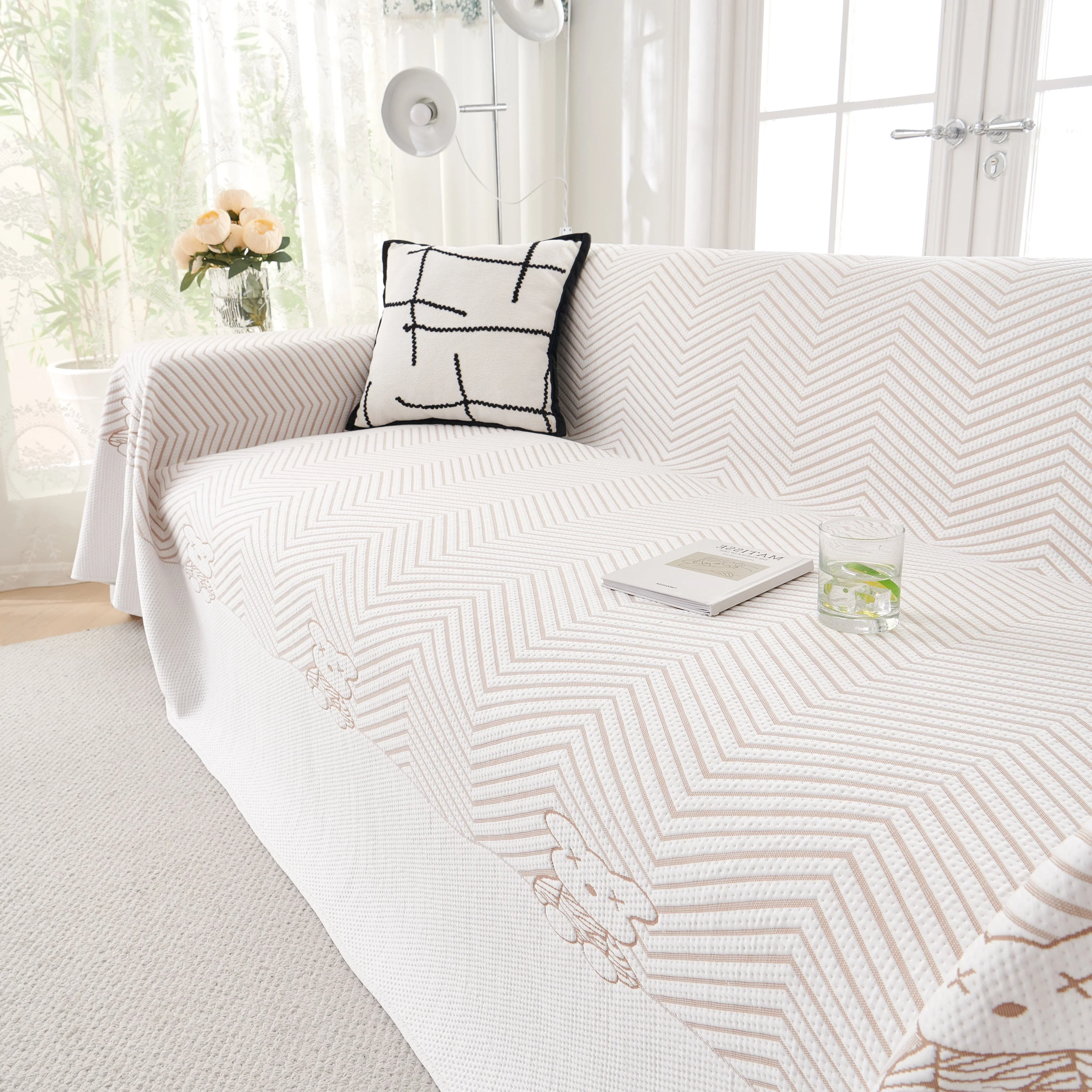 Cool Summer Blanket for Couches Soft Comfy Lightweight Cooling Sofa Blankets Cover - Image 37