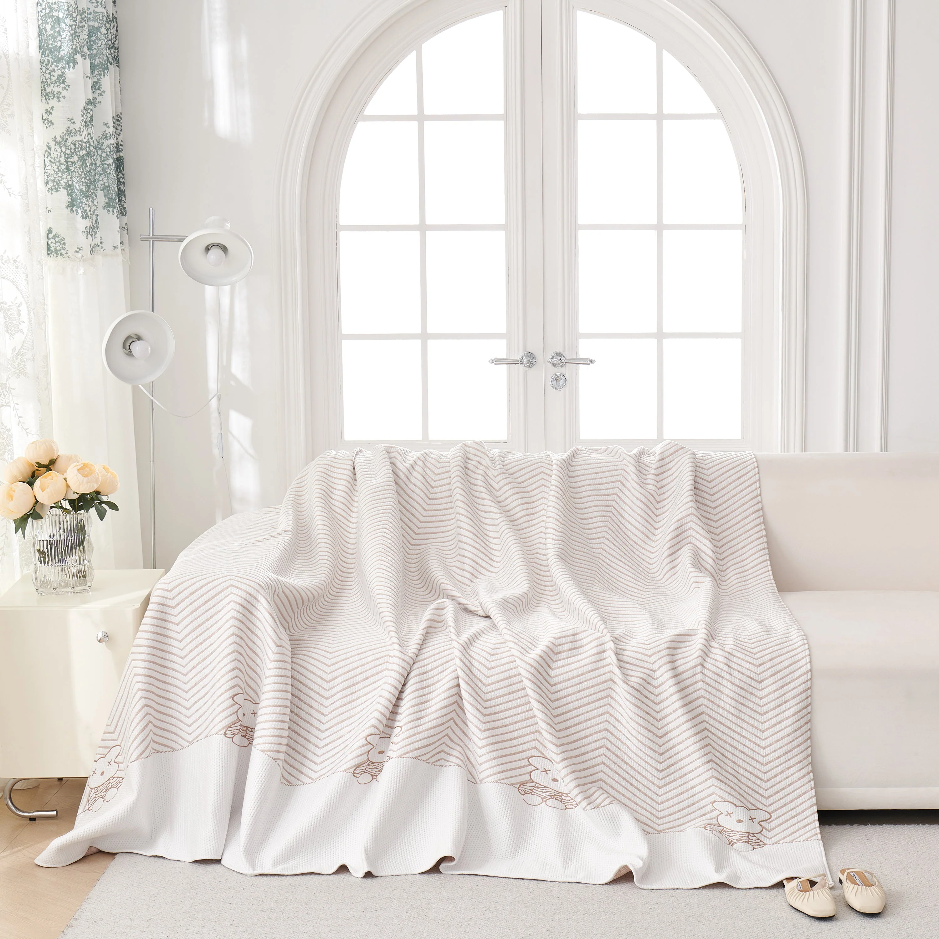 Cool Summer Blanket for Couches Soft Comfy Lightweight Cooling Sofa Blankets Cover - Image 45