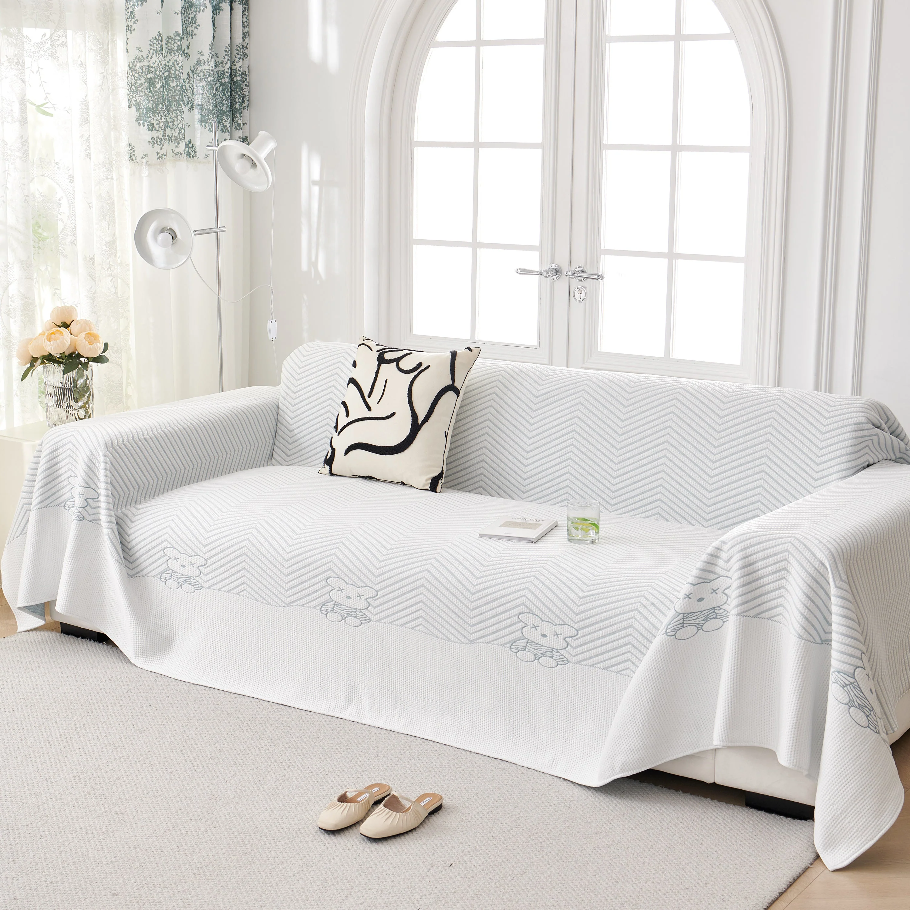Cool Summer Blanket for Couches Soft Comfy Lightweight Cooling Sofa Blankets Cover - Image 47