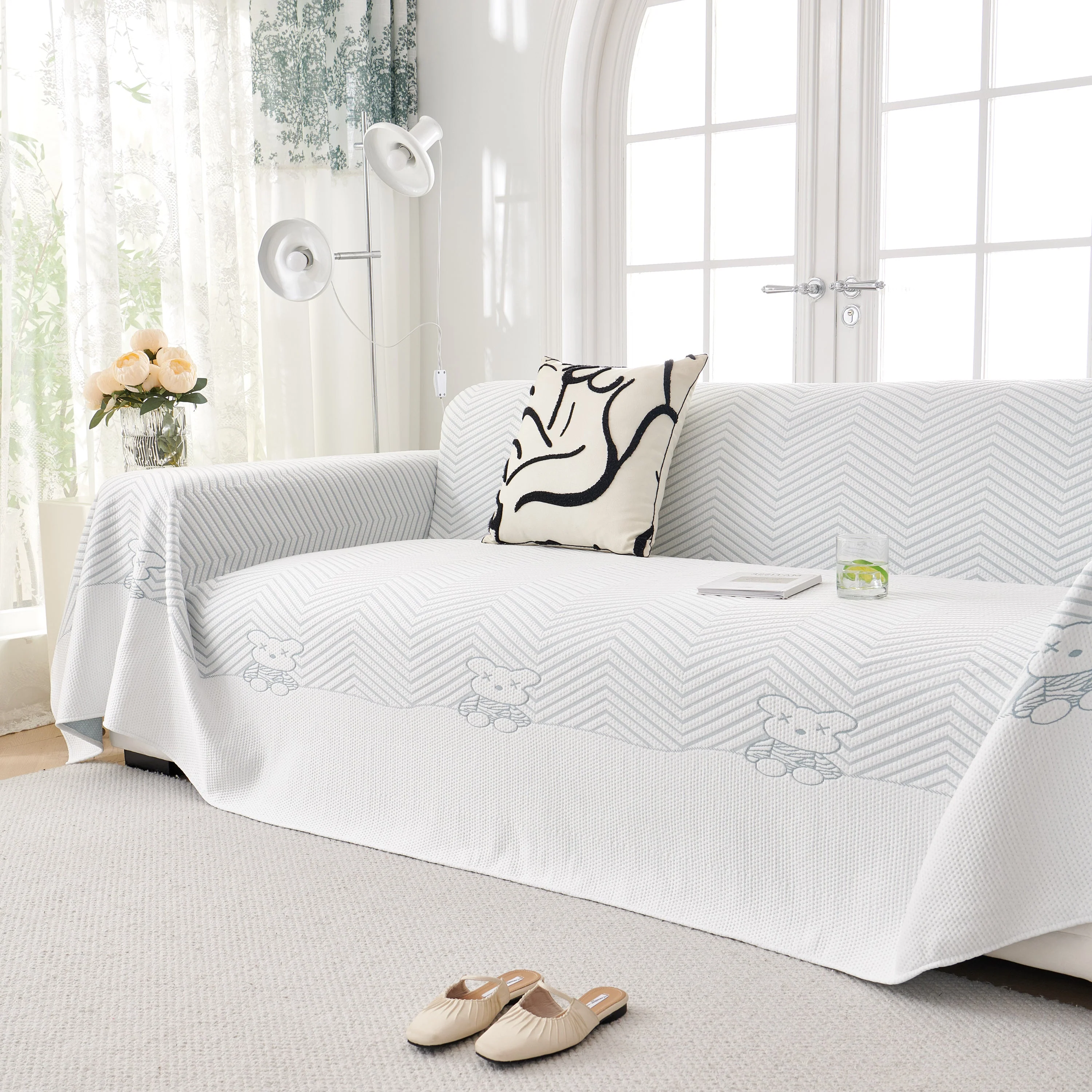 Cool Summer Blanket for Couches Soft Comfy Lightweight Cooling Sofa Blankets Cover - Image 49