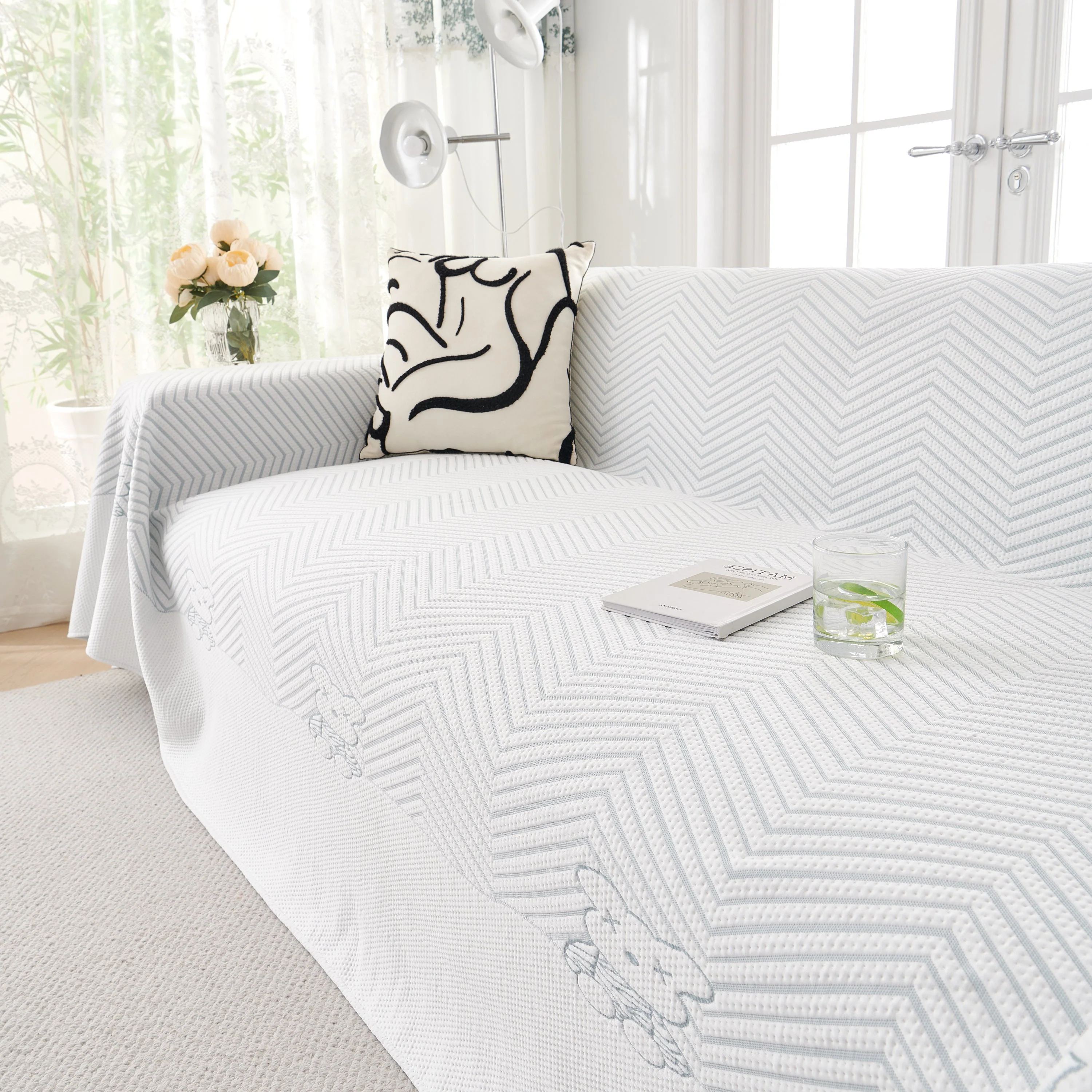 Cool Summer Blanket for Couches Soft Comfy Lightweight Cooling Sofa Blankets Cover - Image 50