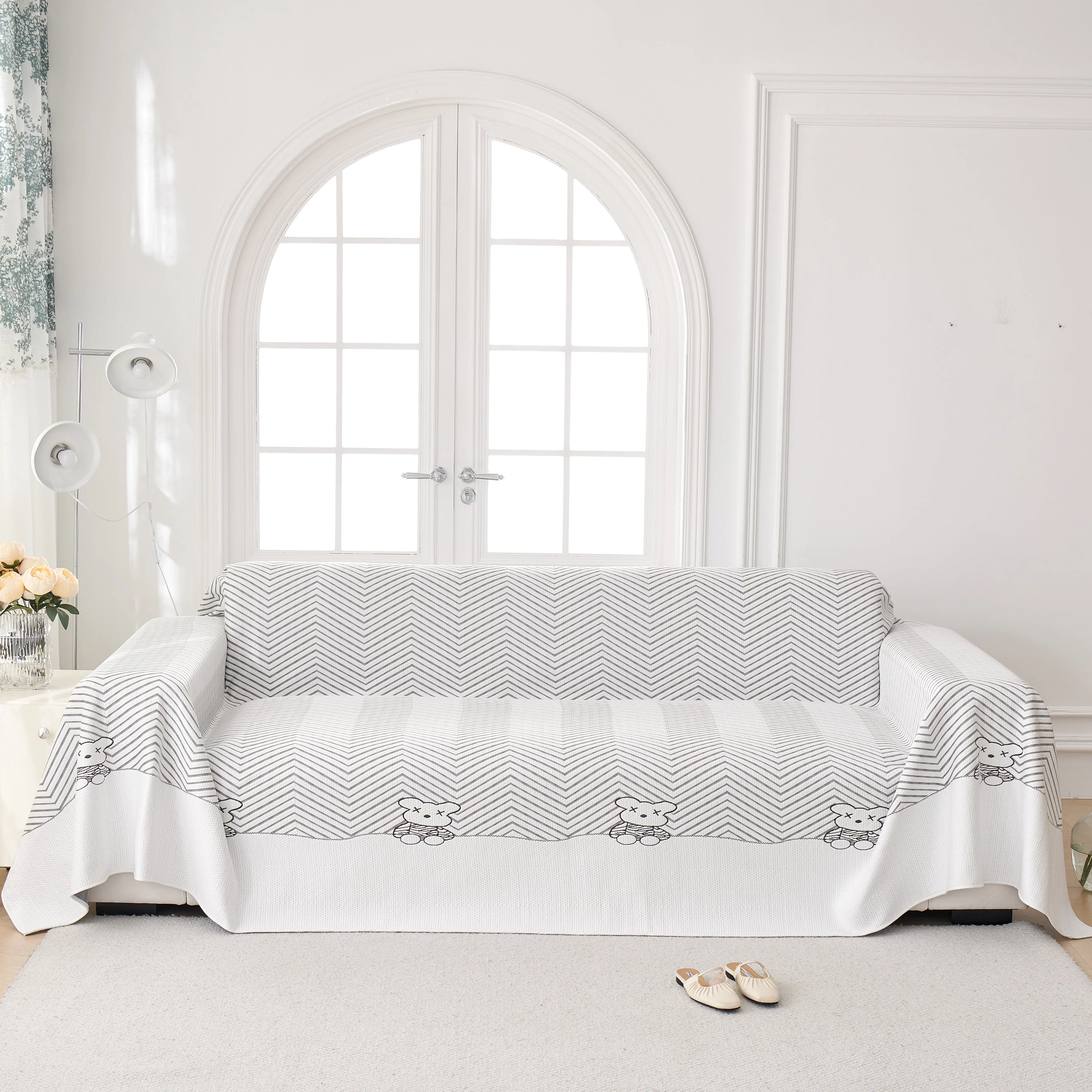 Cool Summer Blanket for Couches Soft Comfy Lightweight Cooling Sofa Blankets Cover - Image 8