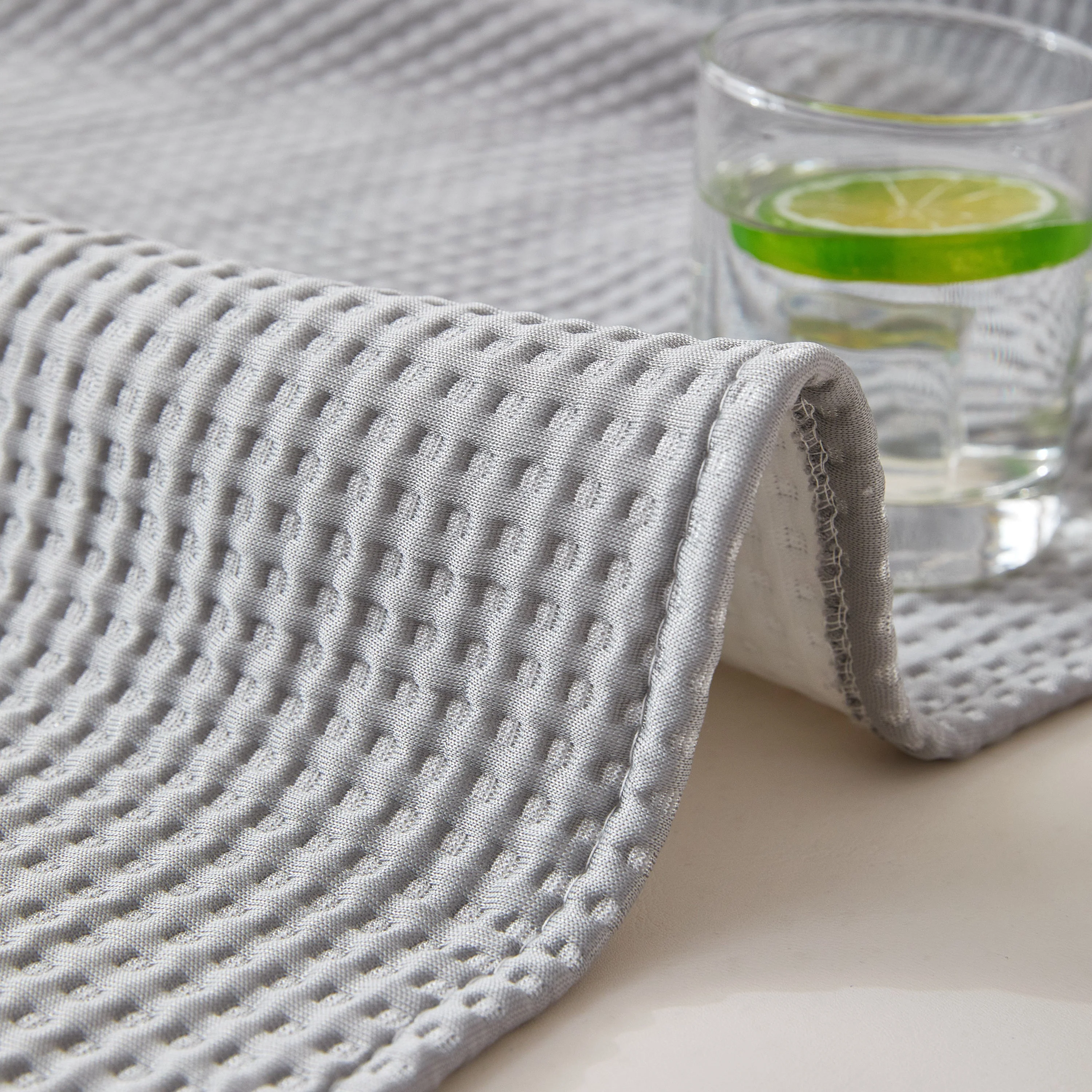 Cooling Comfy Throw Sofa Cover, Textured & Breathable, Multi-Use Decorative Couch Covers for Summer - Image 4