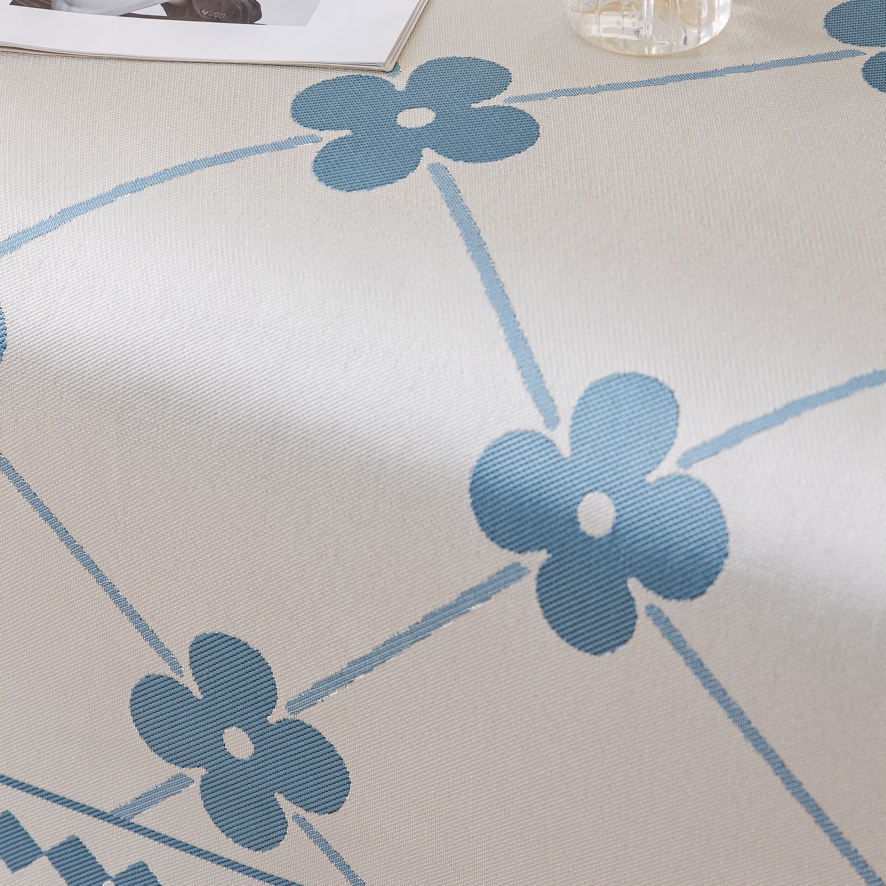 Cooling Four-Leaf Clover Hope Faith Love Luck Summer Comfy Ice Silk Furniture Throw Covers for Sofas - Image 22