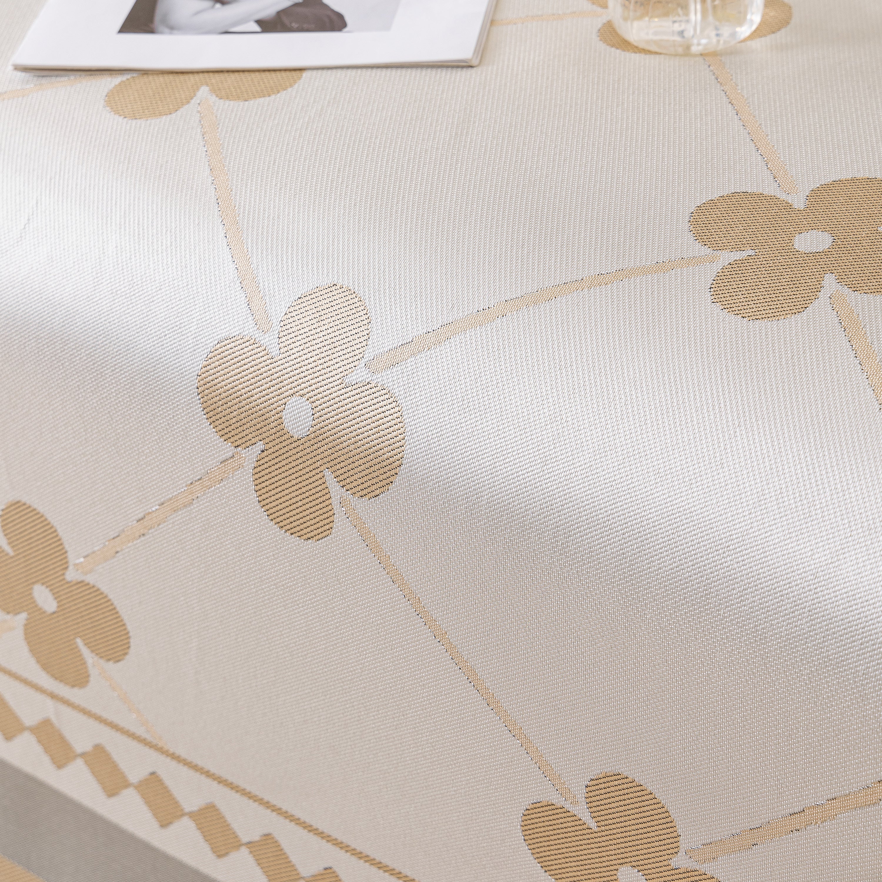 Cooling Four-Leaf Clover Hope Faith Love Luck Summer Comfy Ice Silk Furniture Throw Covers for Sofas - Image 42