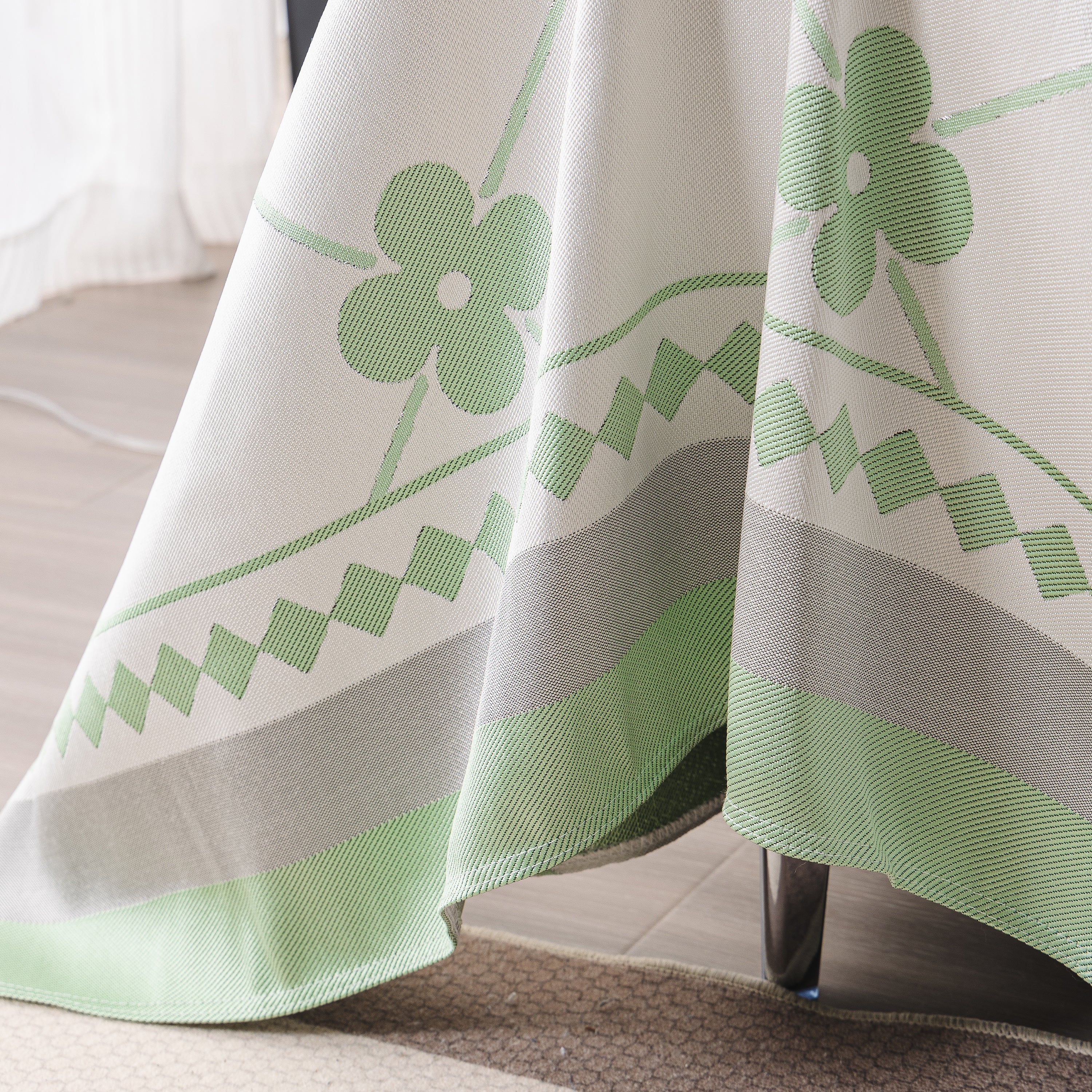 Cooling Four-Leaf Clover Hope Faith Love Luck Summer Comfy Ice Silk Furniture Throw Covers for Sofas - Image 60