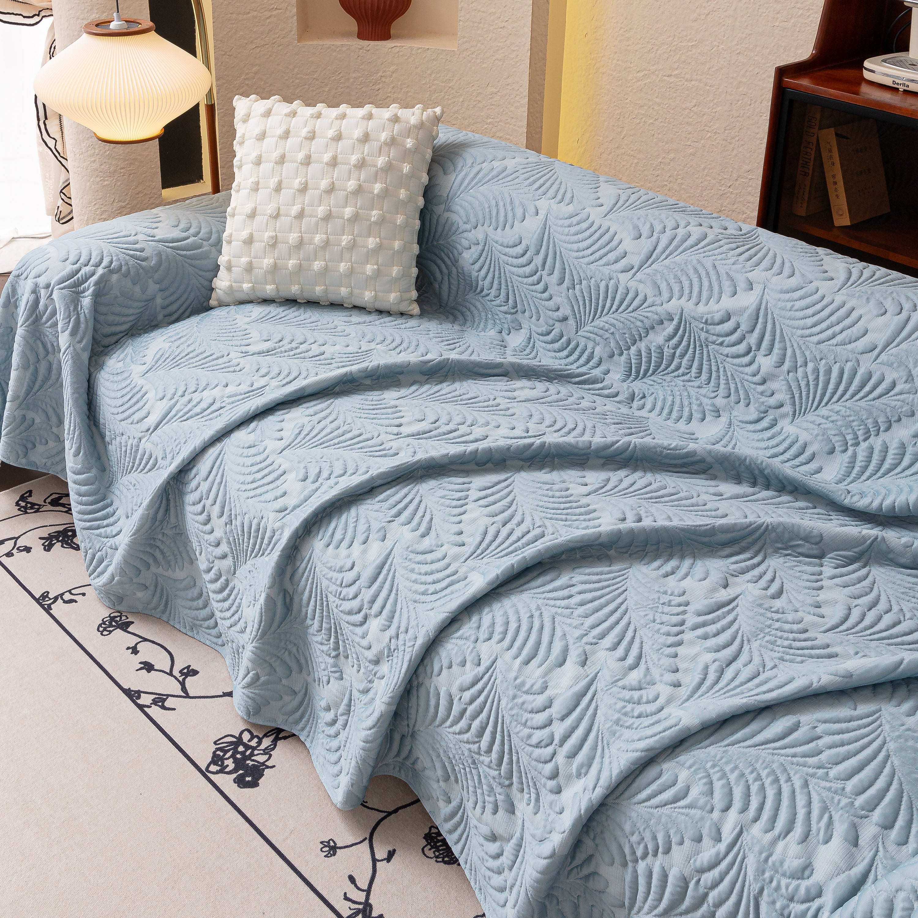 Cooling Quilted Non-Slip Furniture Protector for Pets & Kids, Washable Sofa Slipcover - Image 15