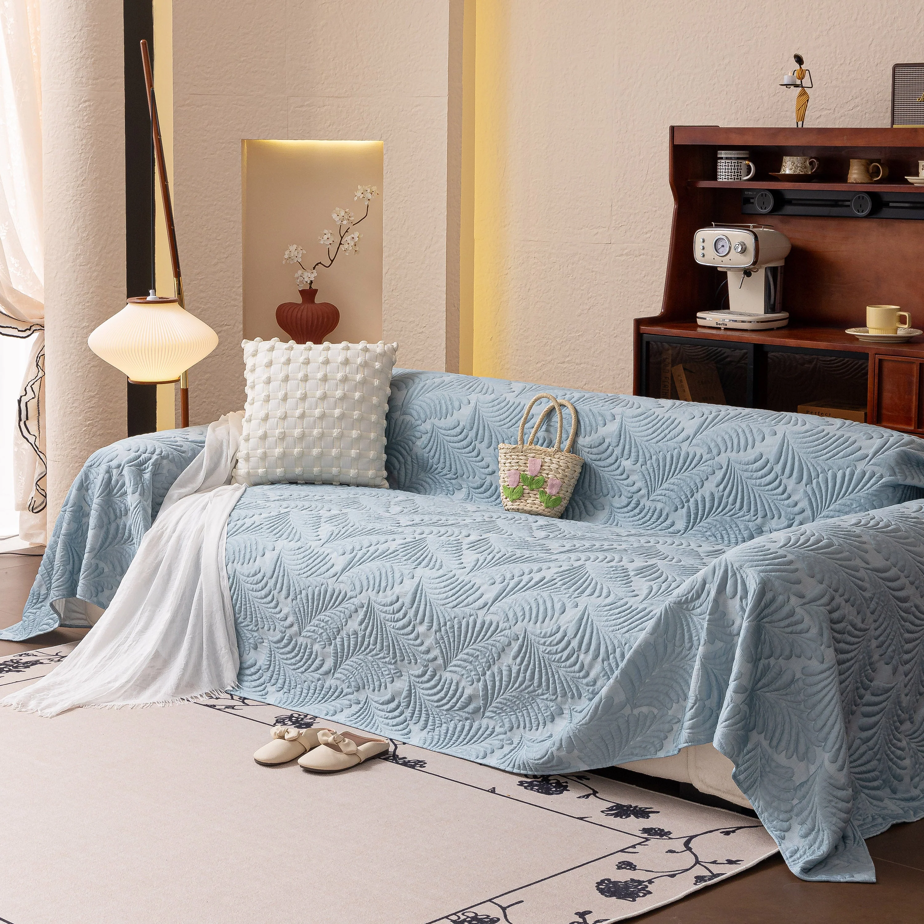 Cooling Quilted Non-Slip Furniture Protector for Pets & Kids, Washable Sofa Slipcover - Image 19