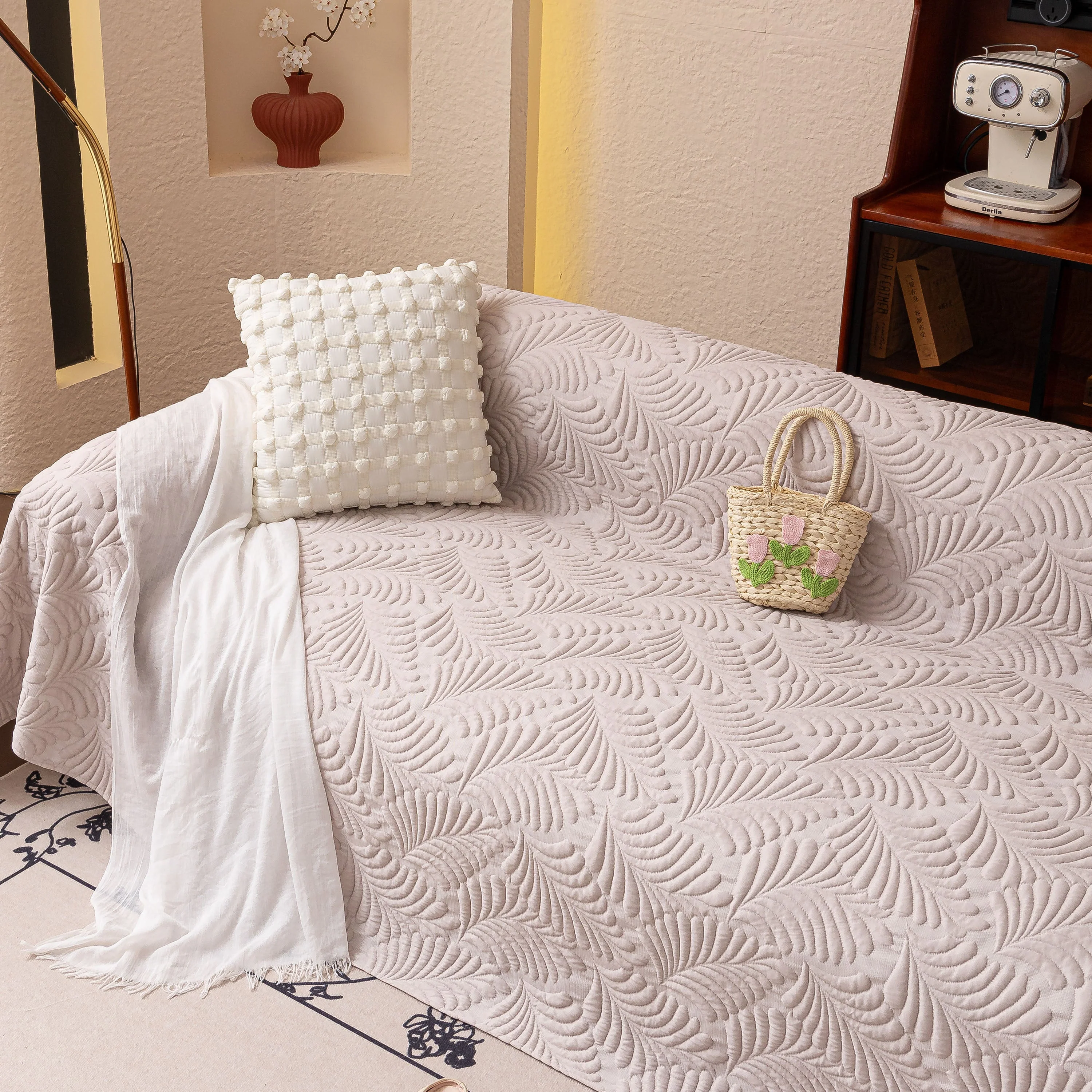 Cooling Quilted Non-Slip Furniture Protector for Pets & Kids, Washable Sofa Slipcover - Image 26
