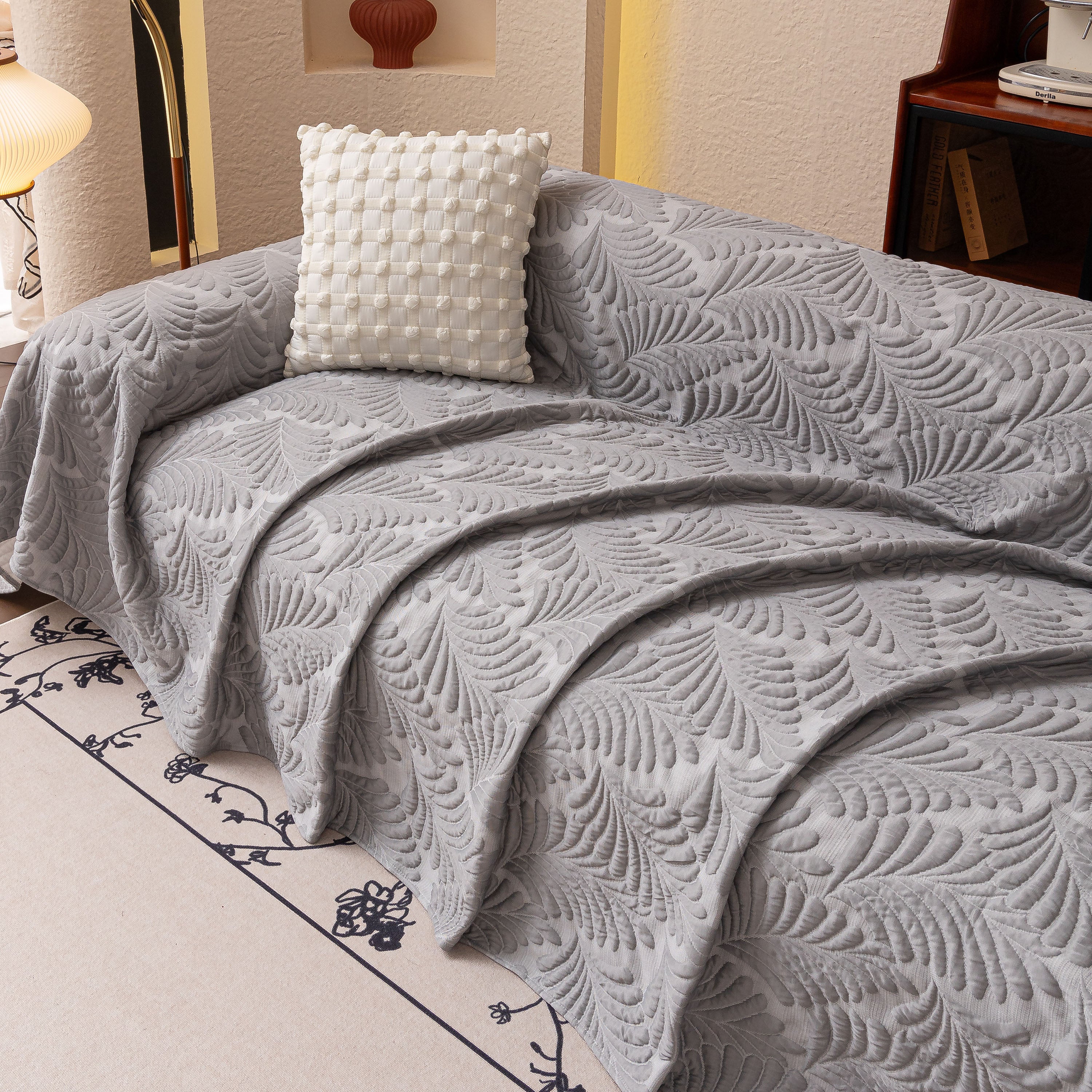 Cooling Quilted Non-Slip Furniture Protector for Pets & Kids, Washable Sofa Slipcover - Image 54