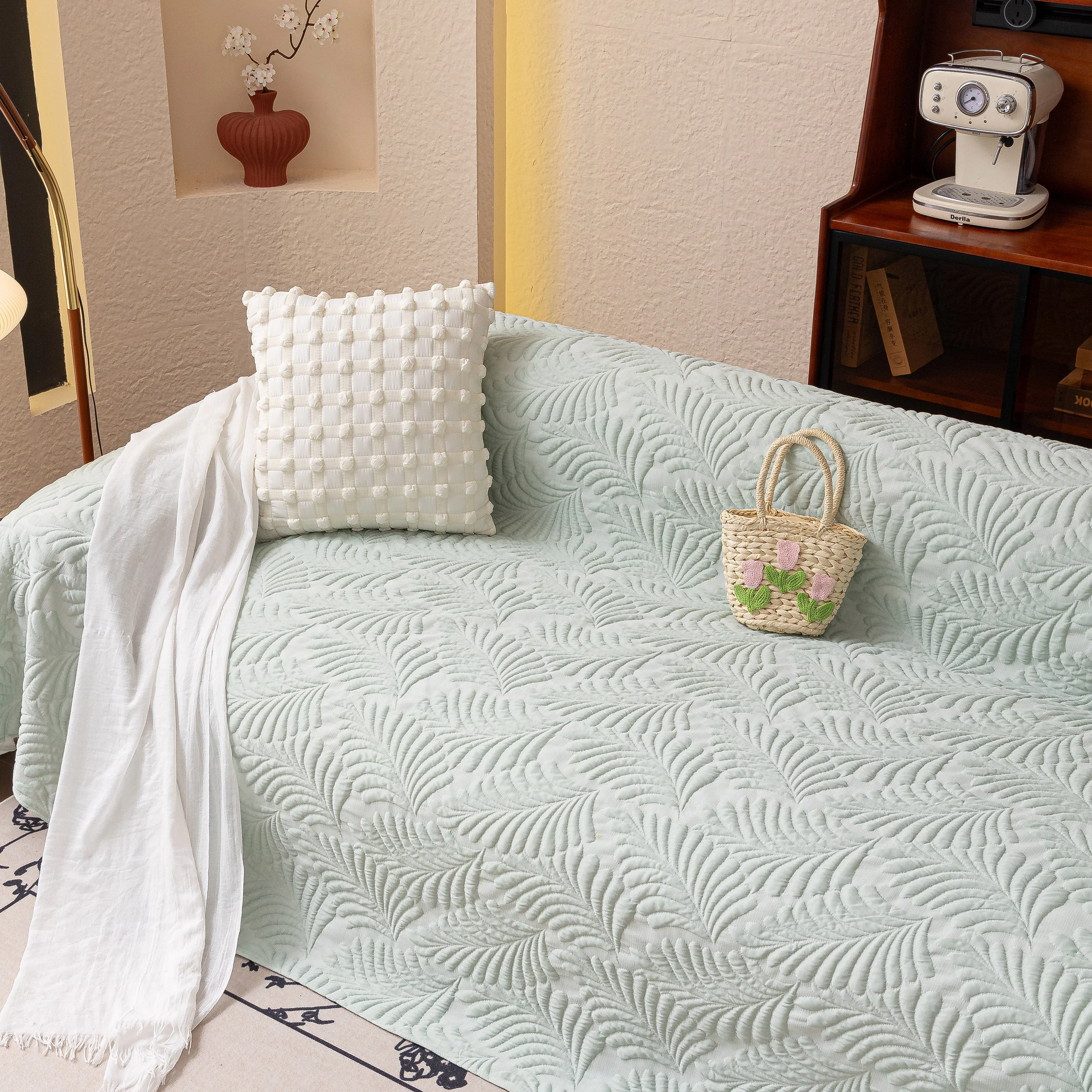 Cooling Quilted Non-Slip Furniture Protector for Pets & Kids, Washable Sofa Slipcover - Image 64