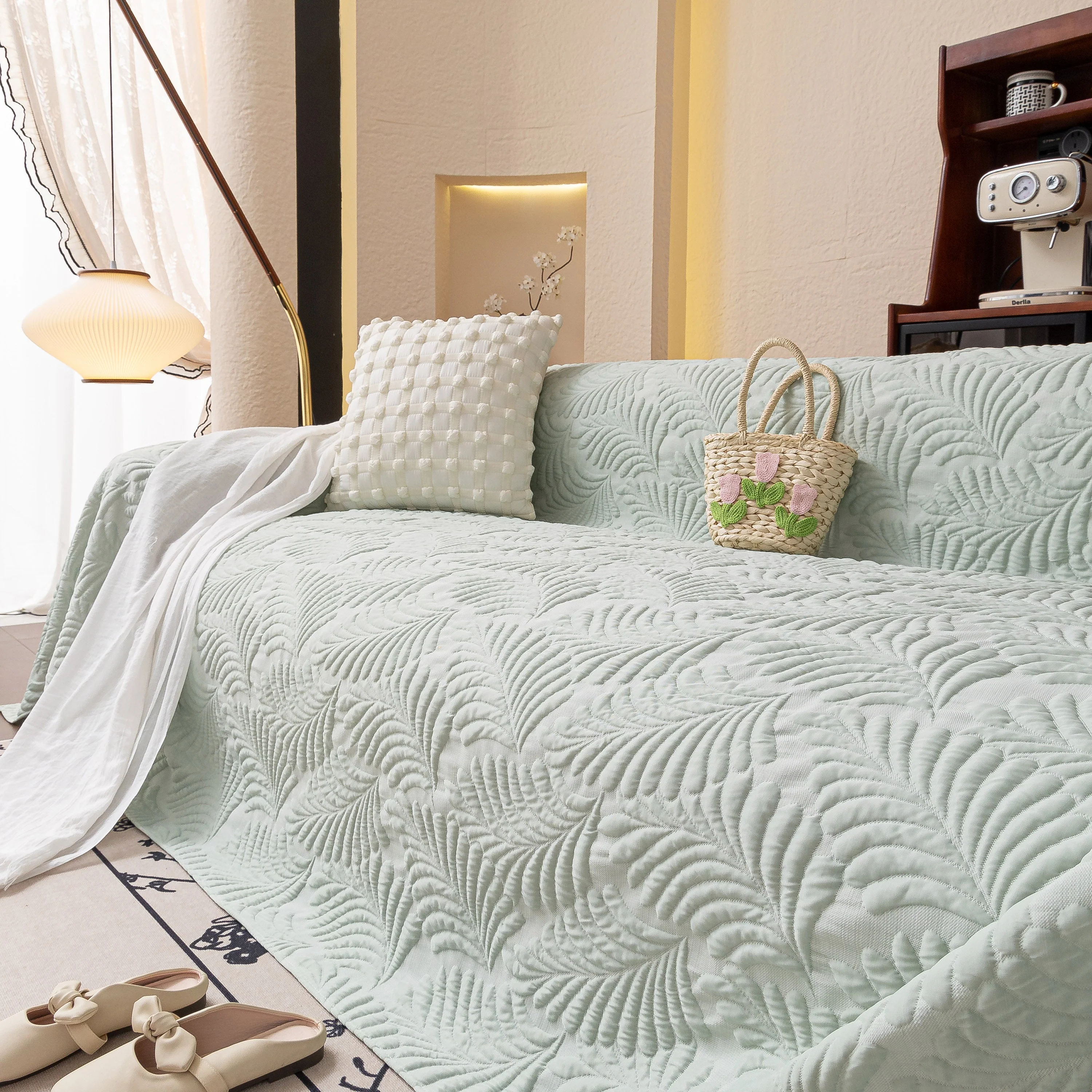 Cooling Quilted Non-Slip Furniture Protector for Pets & Kids, Washable Sofa Slipcover - Image 67