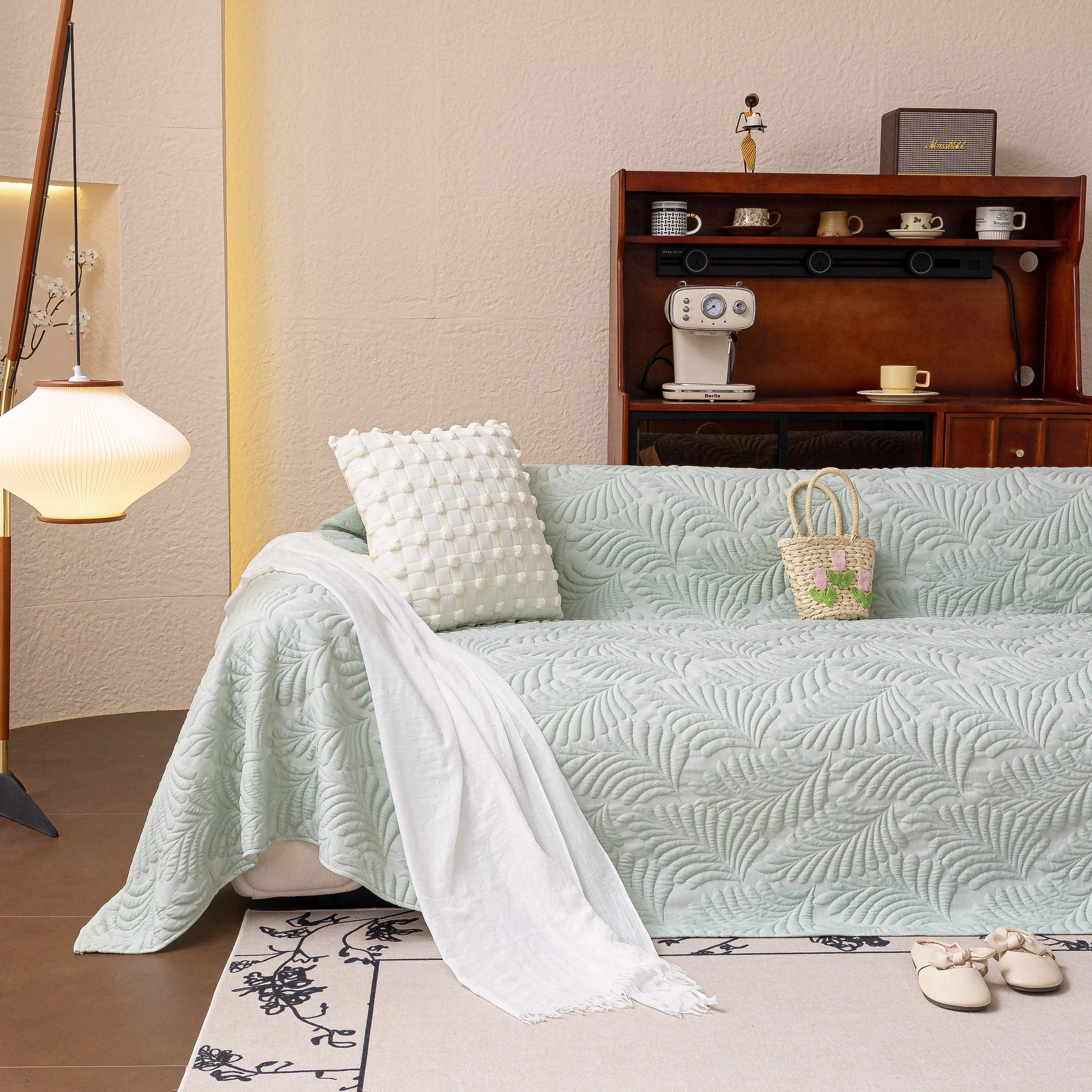 Cooling Quilted Non-Slip Furniture Protector for Pets & Kids, Washable Sofa Slipcover - Image 76