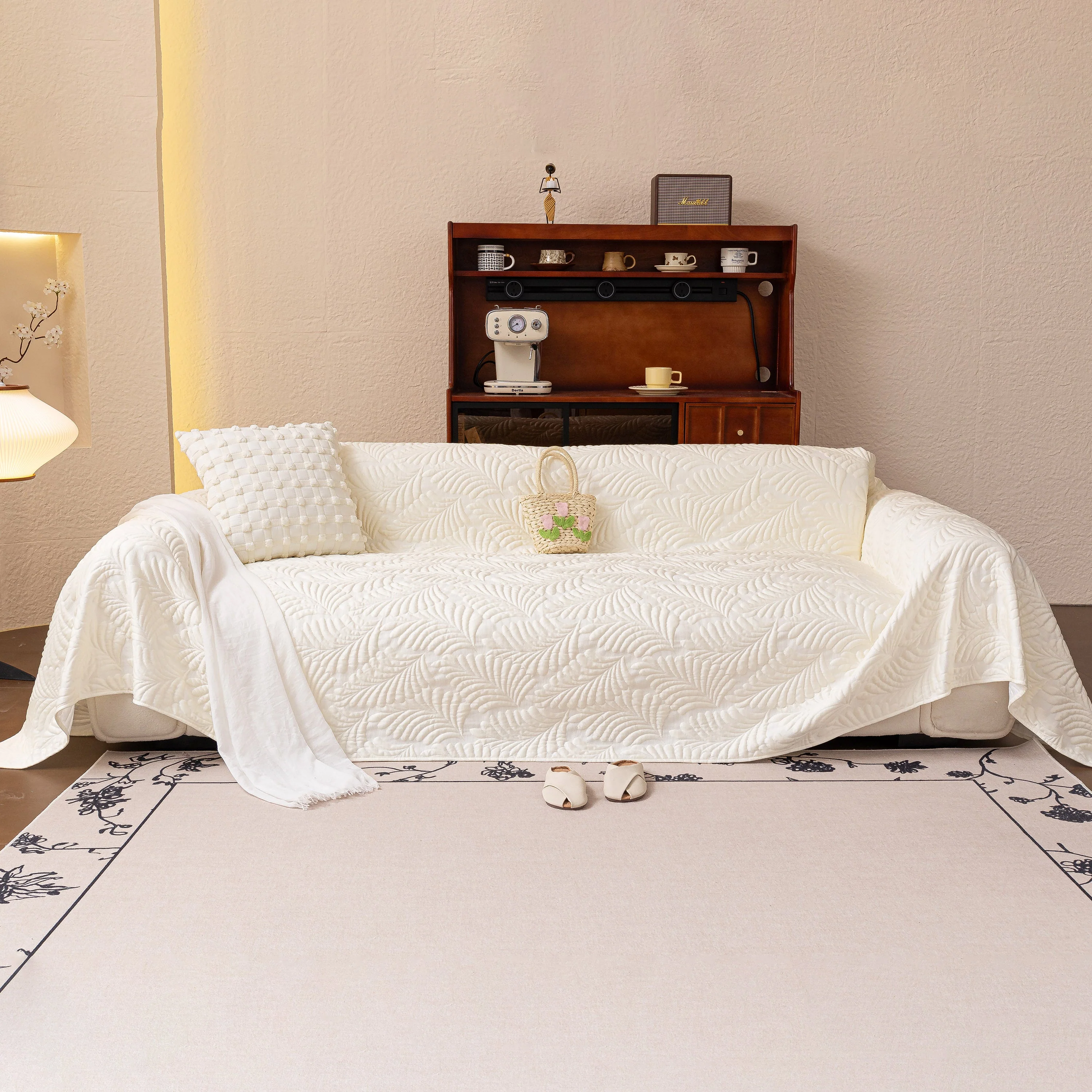 Cooling Quilted Non-Slip Furniture Protector for Pets & Kids, Washable Sofa Slipcover - Image 78