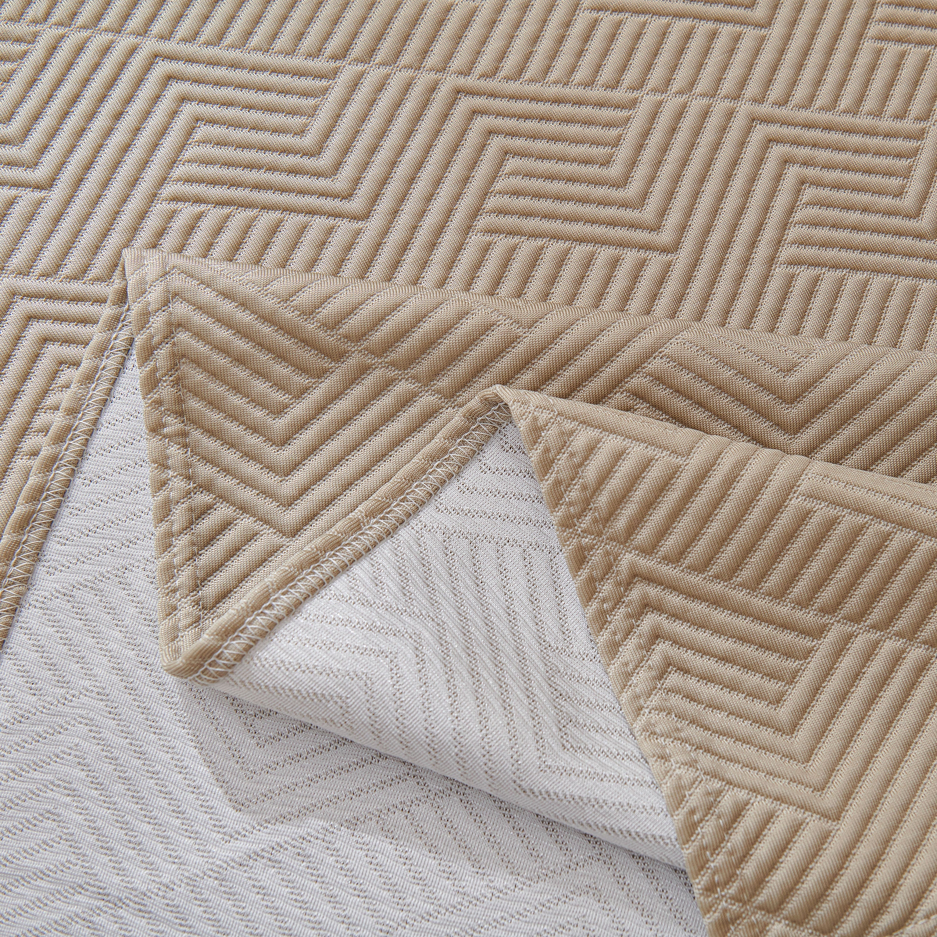 Cooling Scratch Proof Large Sofa Throw Cover, Geometric Texture Couch Protector - Image 18