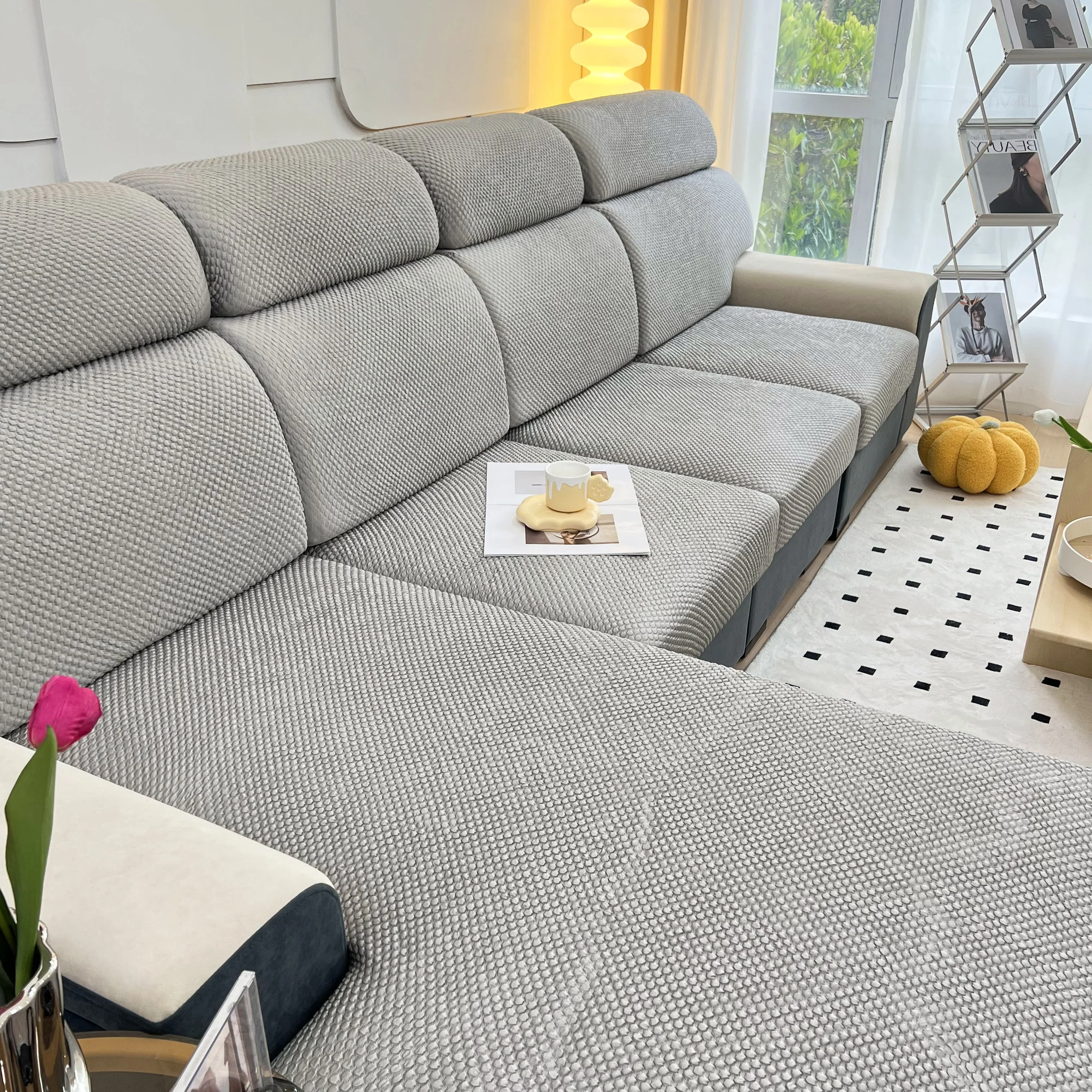 Cooling Stretch Sofa Seat Cushion Covers, Slip Covers for Cushions, Universal Couch Cushion Protector - Image 12