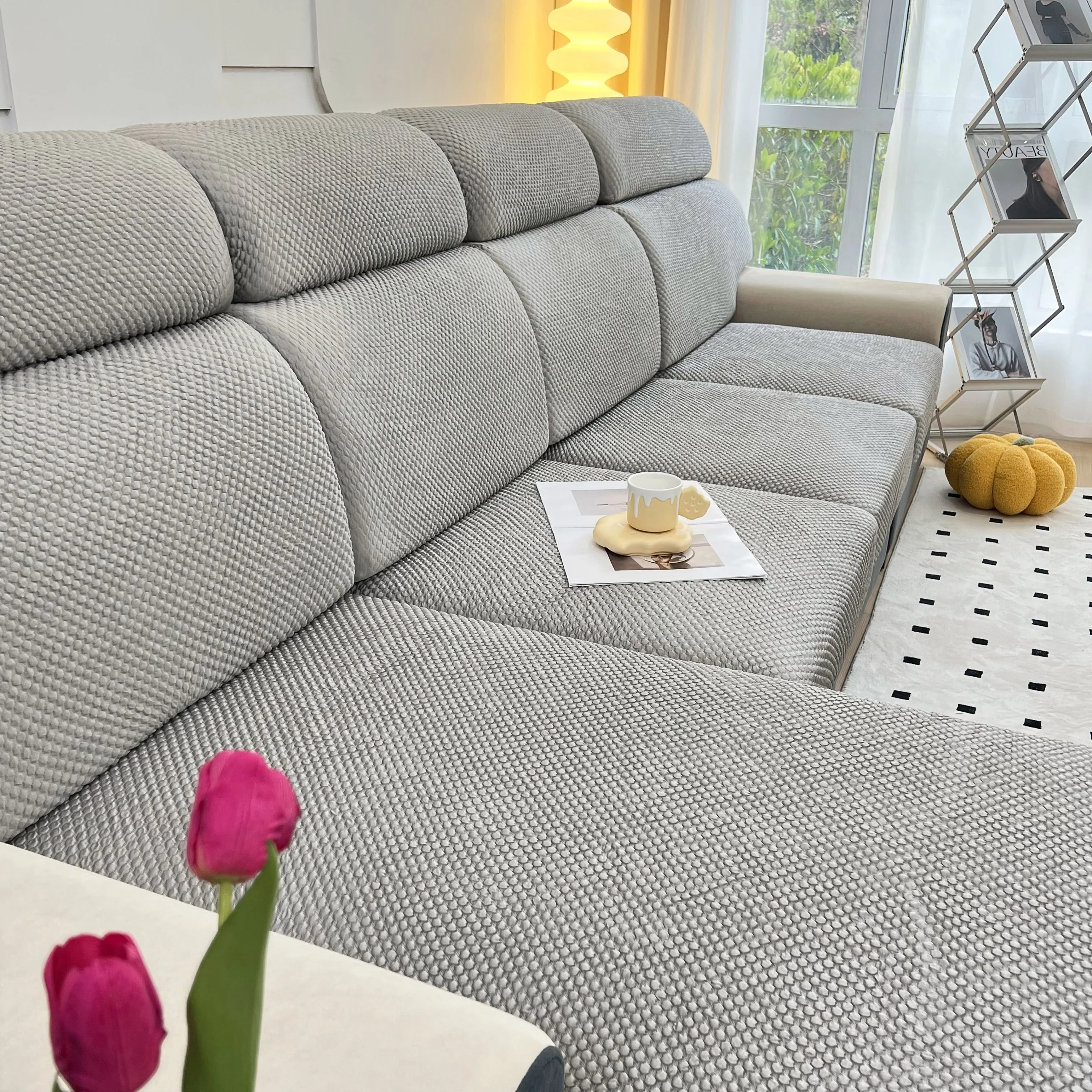 Cooling Stretch Sofa Seat Cushion Covers, Slip Covers for Cushions, Universal Couch Cushion Protector - Image 13
