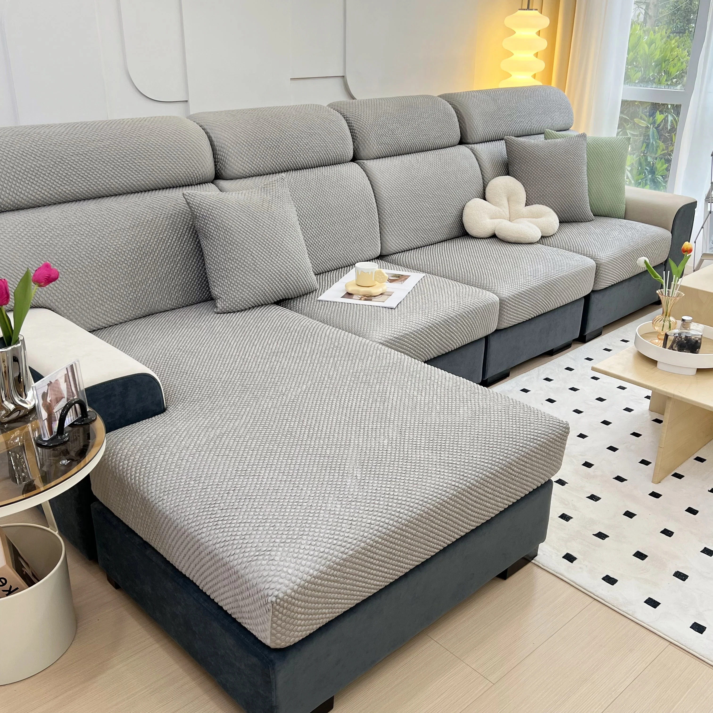 Cooling Stretch Sofa Seat Cushion Covers, Slip Covers for Cushions, Universal Couch Cushion Protector - Image 21