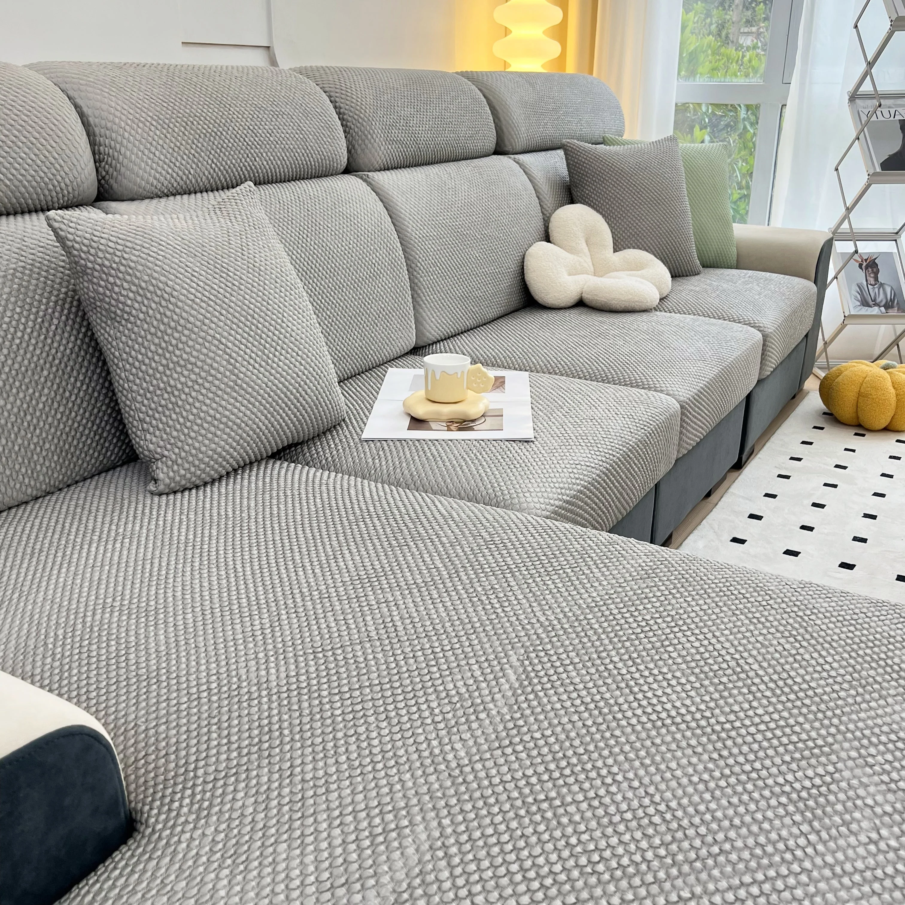 Cooling Stretch Sofa Seat Cushion Covers, Slip Covers for Cushions, Universal Couch Cushion Protector - Image 24
