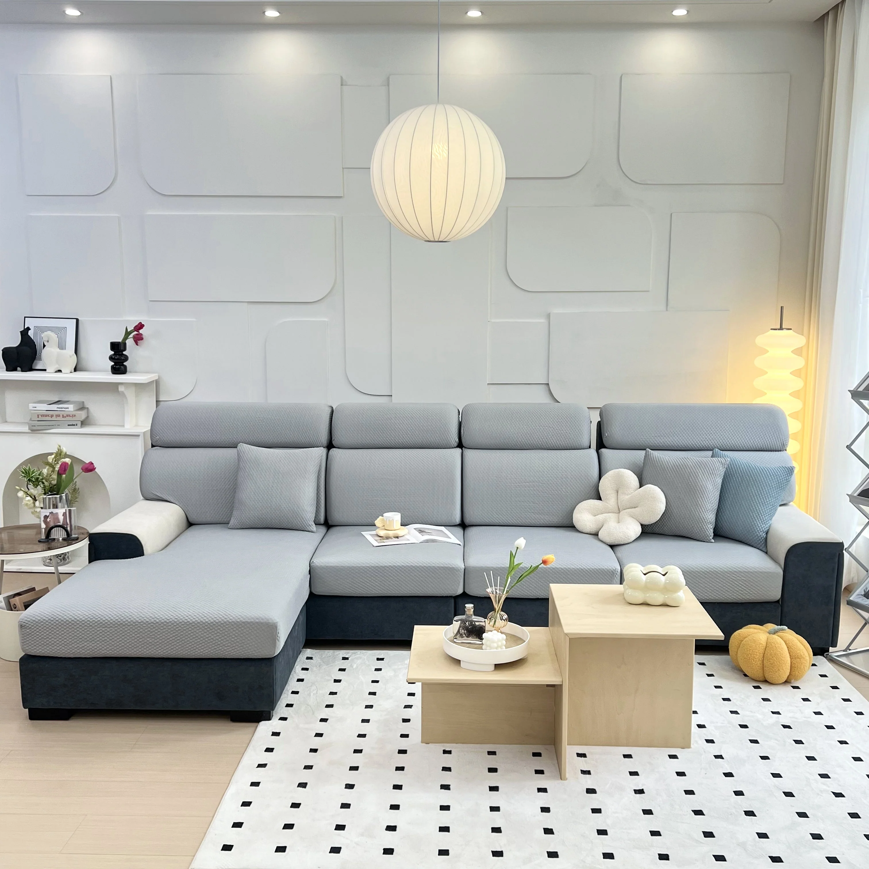 Cooling Stretch Sofa Seat Cushion Covers, Slip Covers for Cushions, Universal Couch Cushion Protector - Image 34