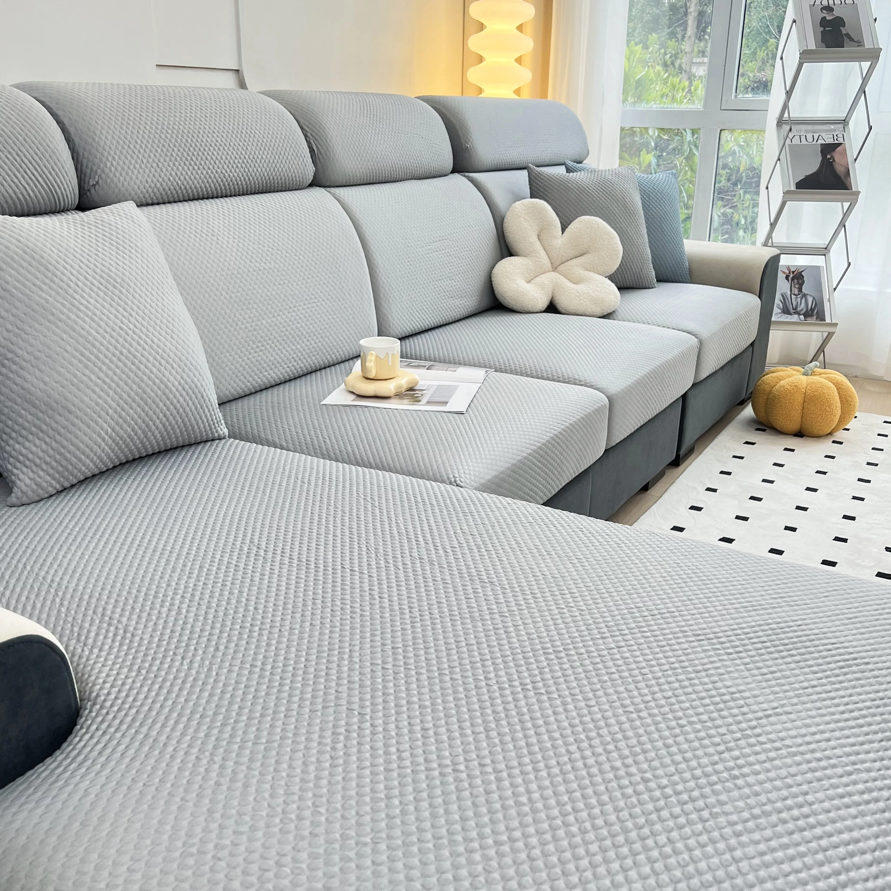 Cooling Stretch Sofa Seat Cushion Covers, Slip Covers for Cushions, Universal Couch Cushion Protector - Image 41