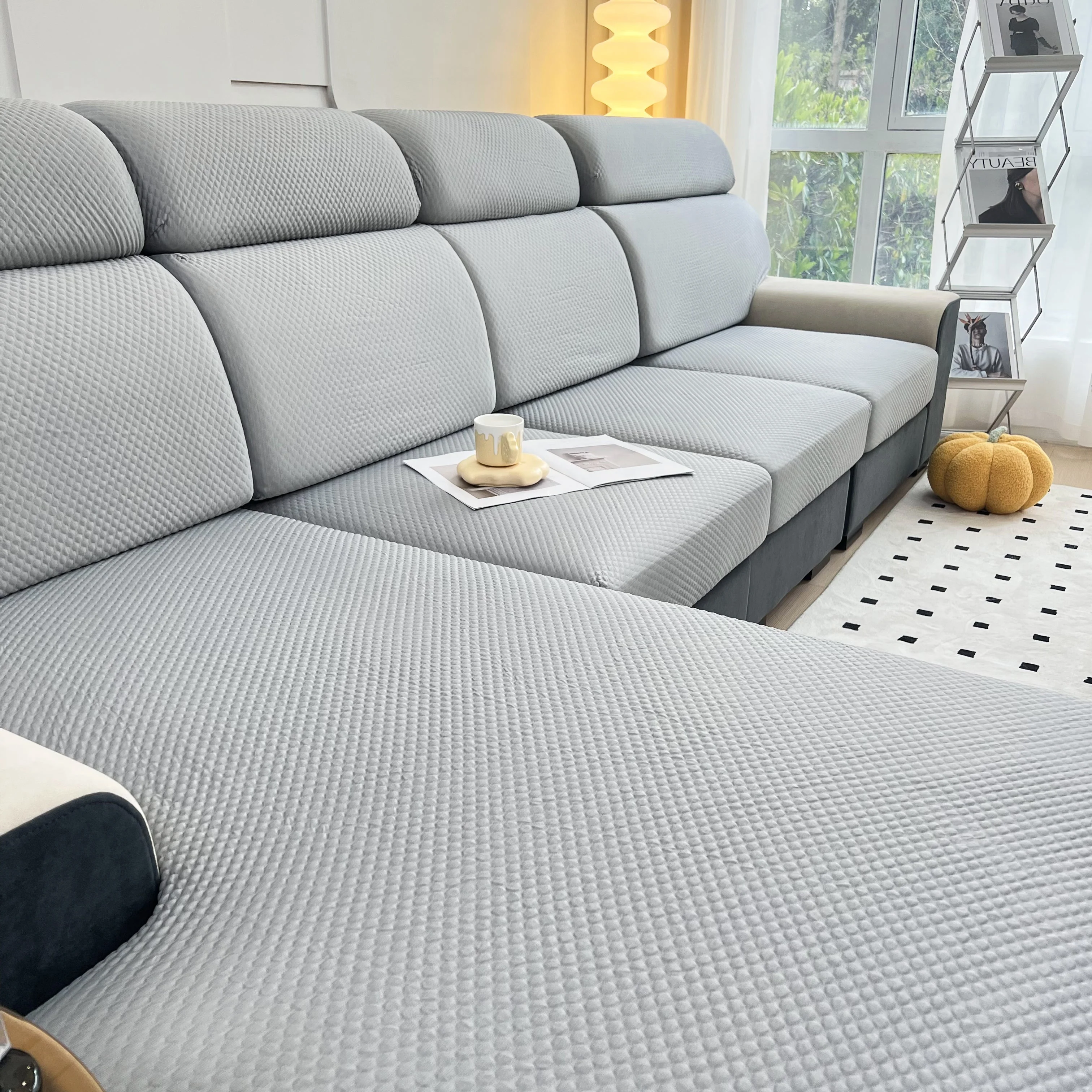 Cooling Stretch Sofa Seat Cushion Covers, Slip Covers for Cushions, Universal Couch Cushion Protector - Image 48