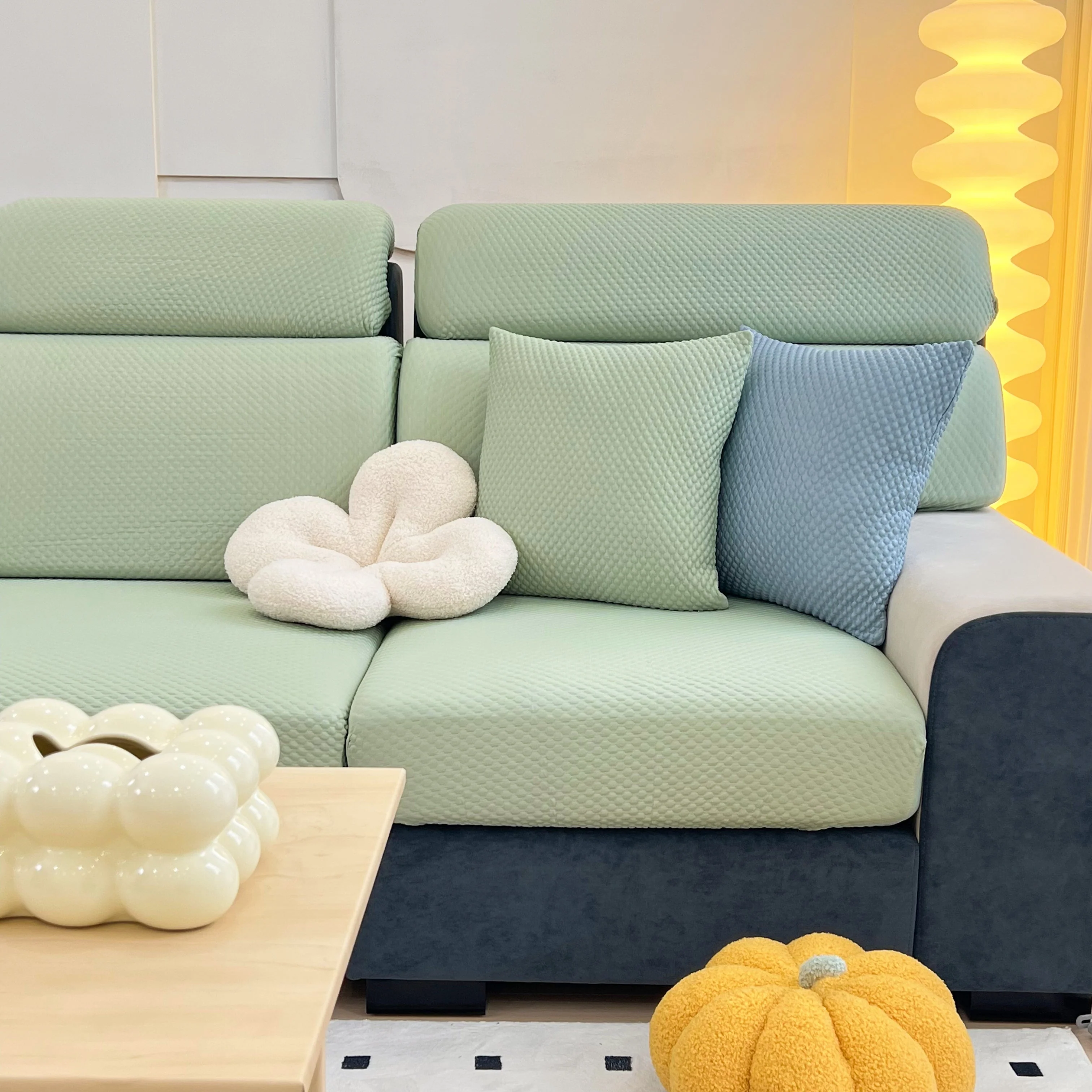 Cooling Stretch Sofa Seat Cushion Covers, Slip Covers for Cushions, Universal Couch Cushion Protector - Image 59