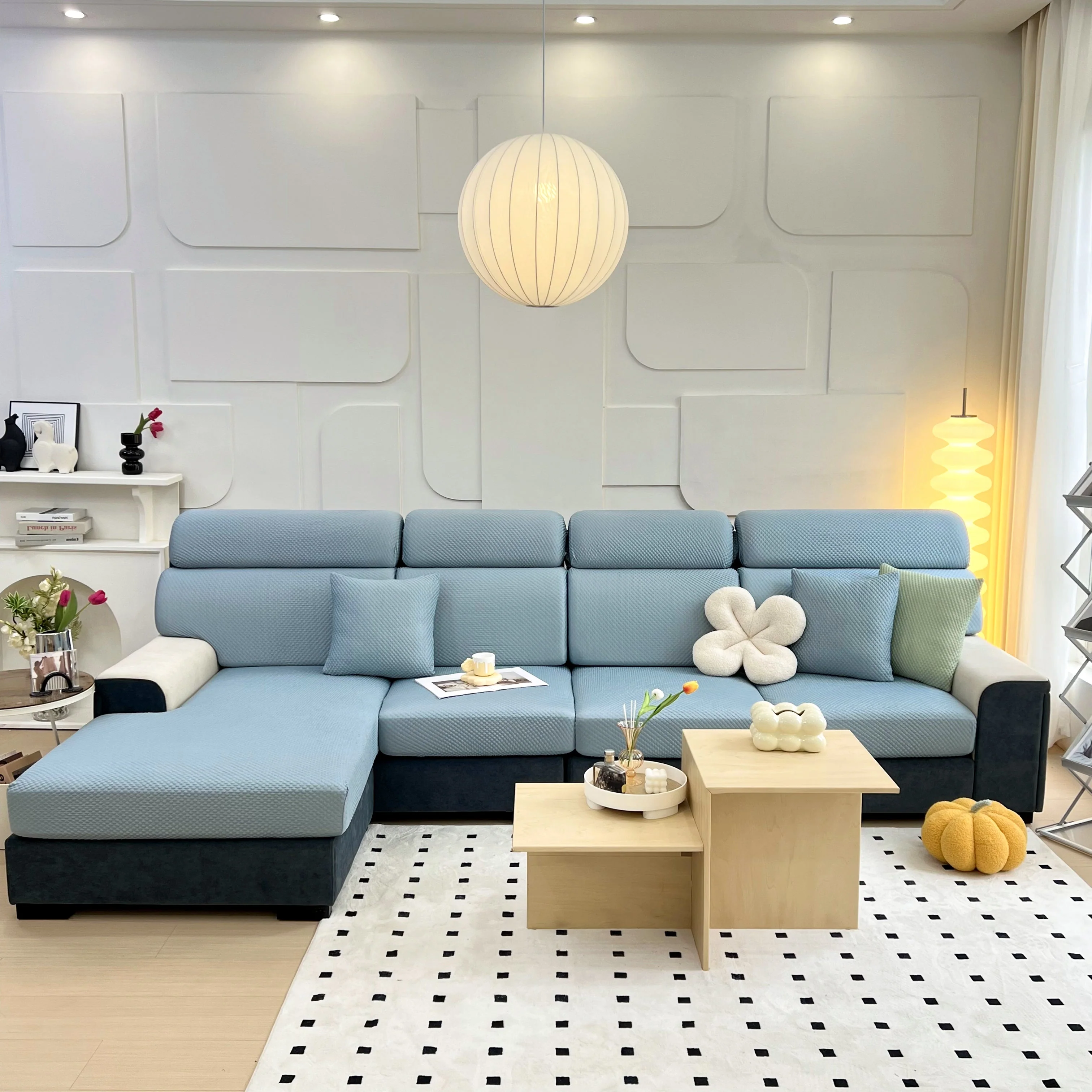 Cooling Stretch Sofa Seat Cushion Covers, Slip Covers for Cushions, Universal Couch Cushion Protector - Image 82
