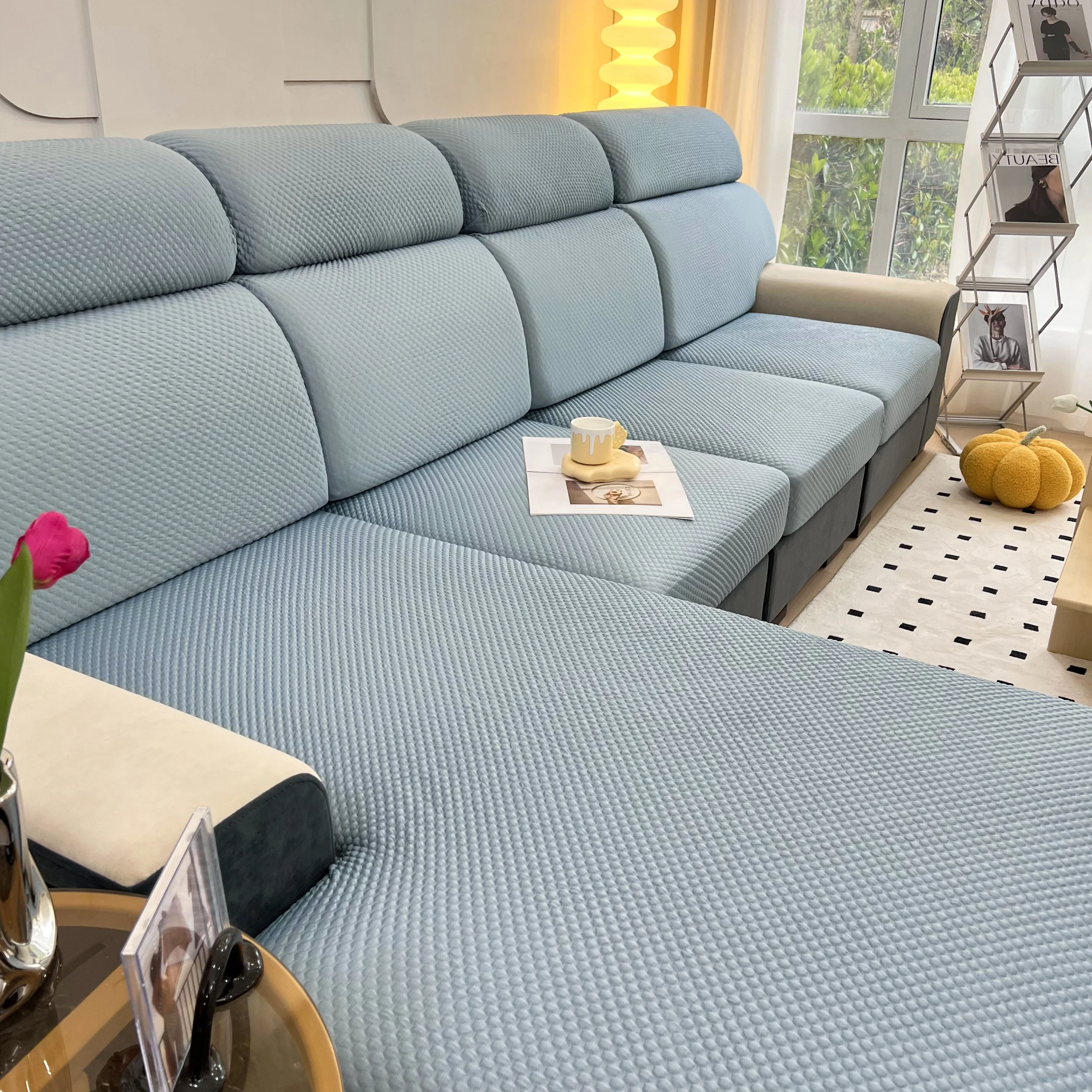 Cooling Stretch Sofa Seat Cushion Covers, Slip Covers for Cushions, Universal Couch Cushion Protector - Image 93